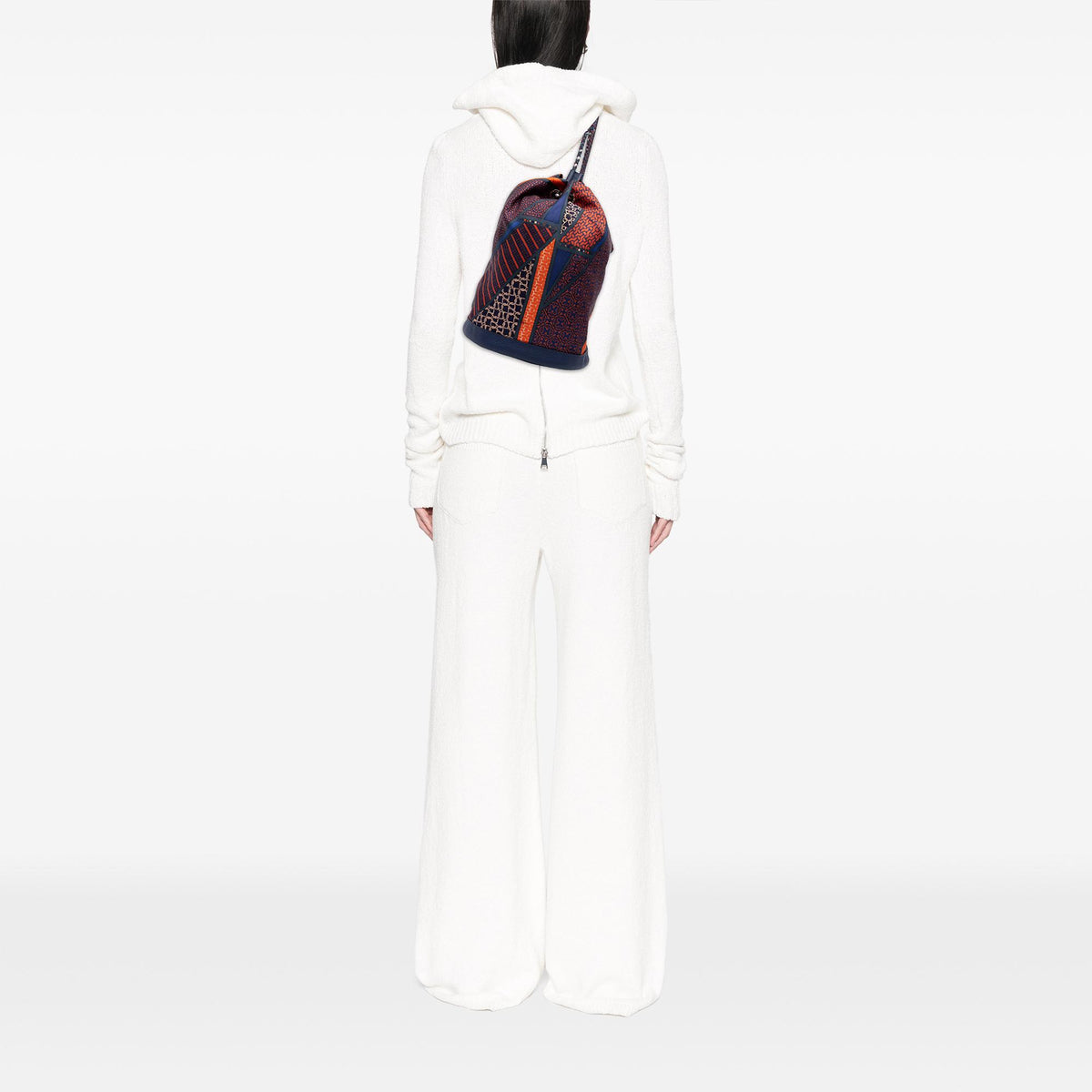 Hermes Silk and Evercolor Carre en Cravates Sac Soie Cool 22