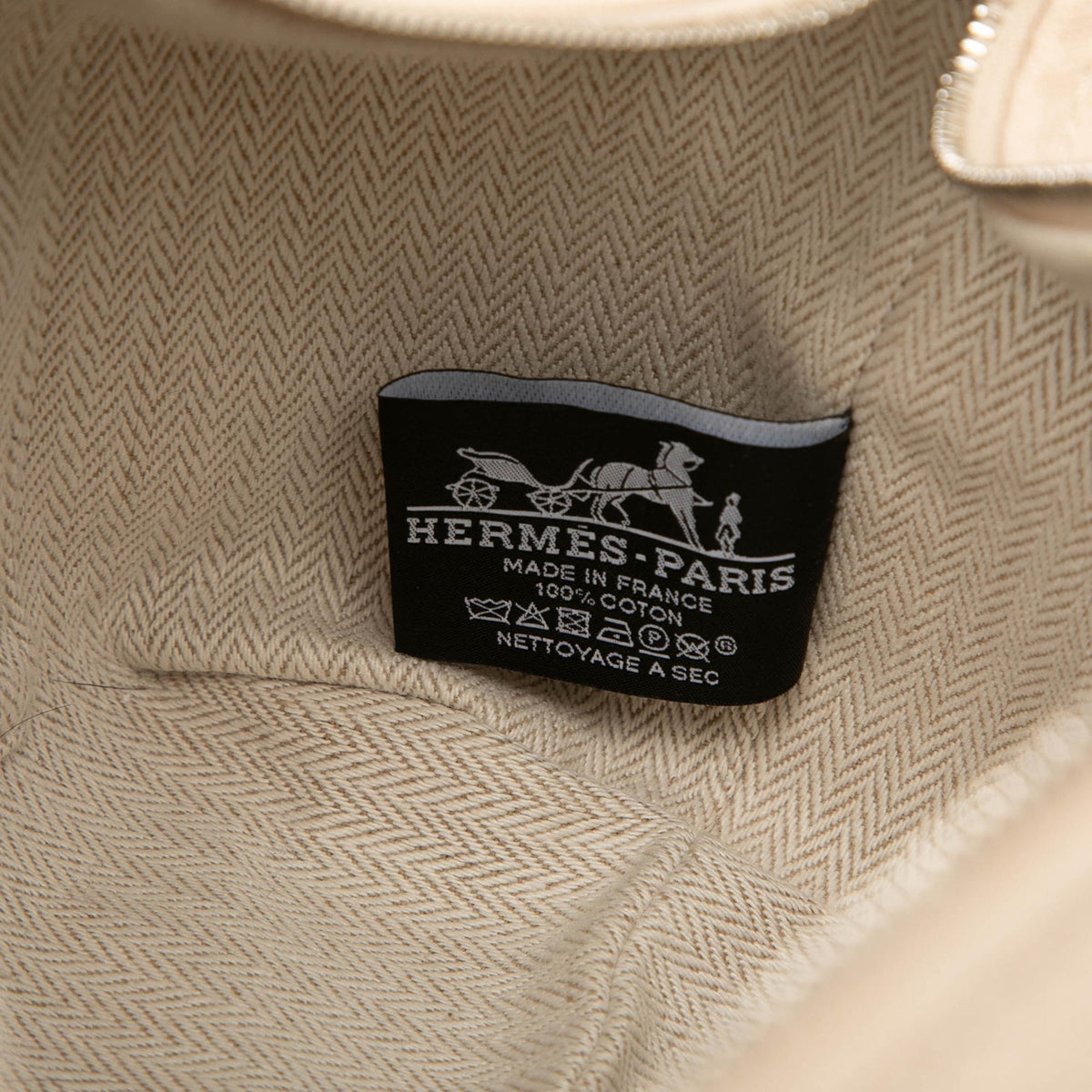 Hermes Small Toile Bride A Brac Case