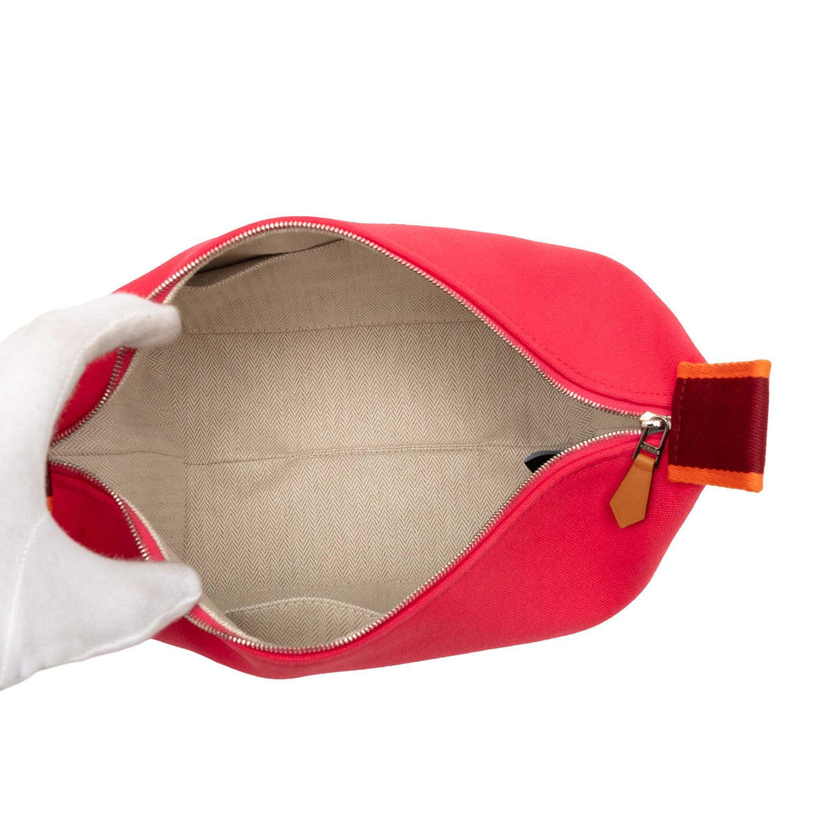 Hermes Small Toile Bride A Brac Case