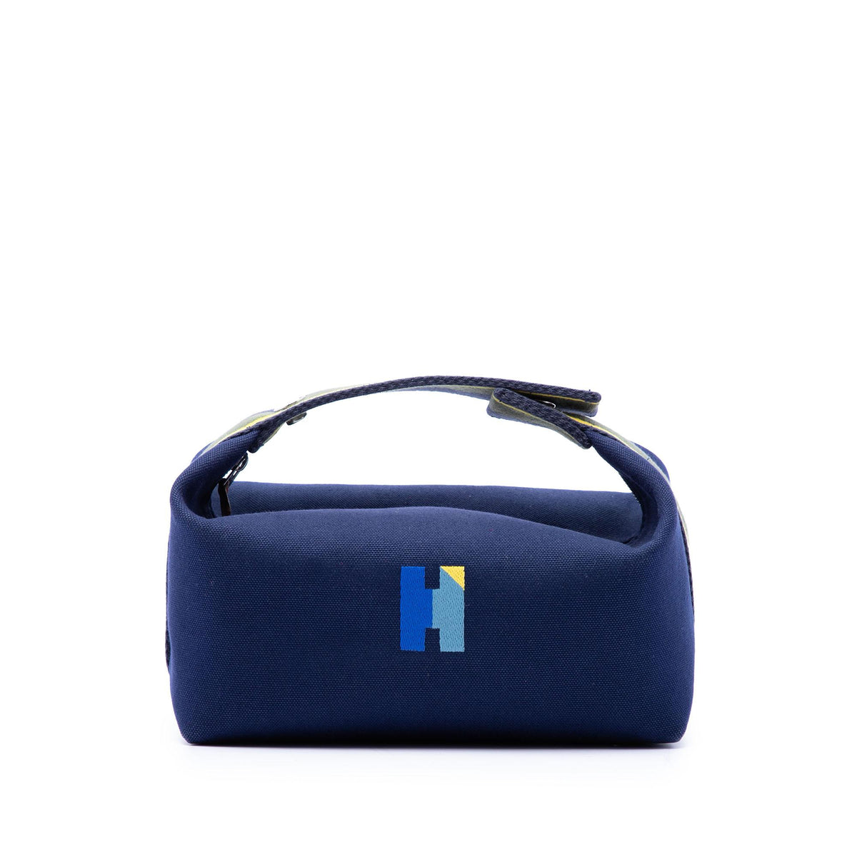 Hermes Small Toile Bride A Brac H Pavillon Case
