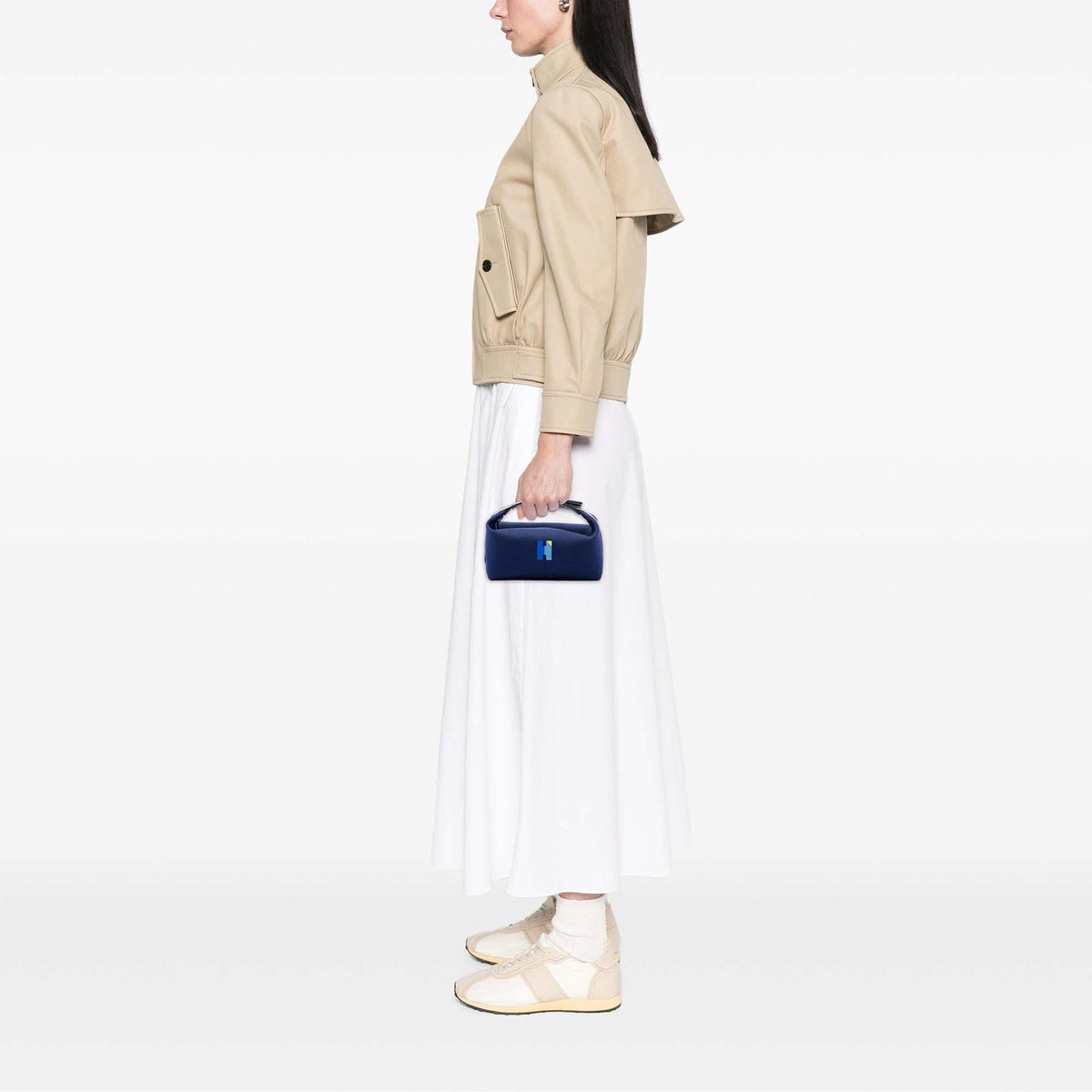 Hermes Small Toile Bride A Brac H Pavillon Case
