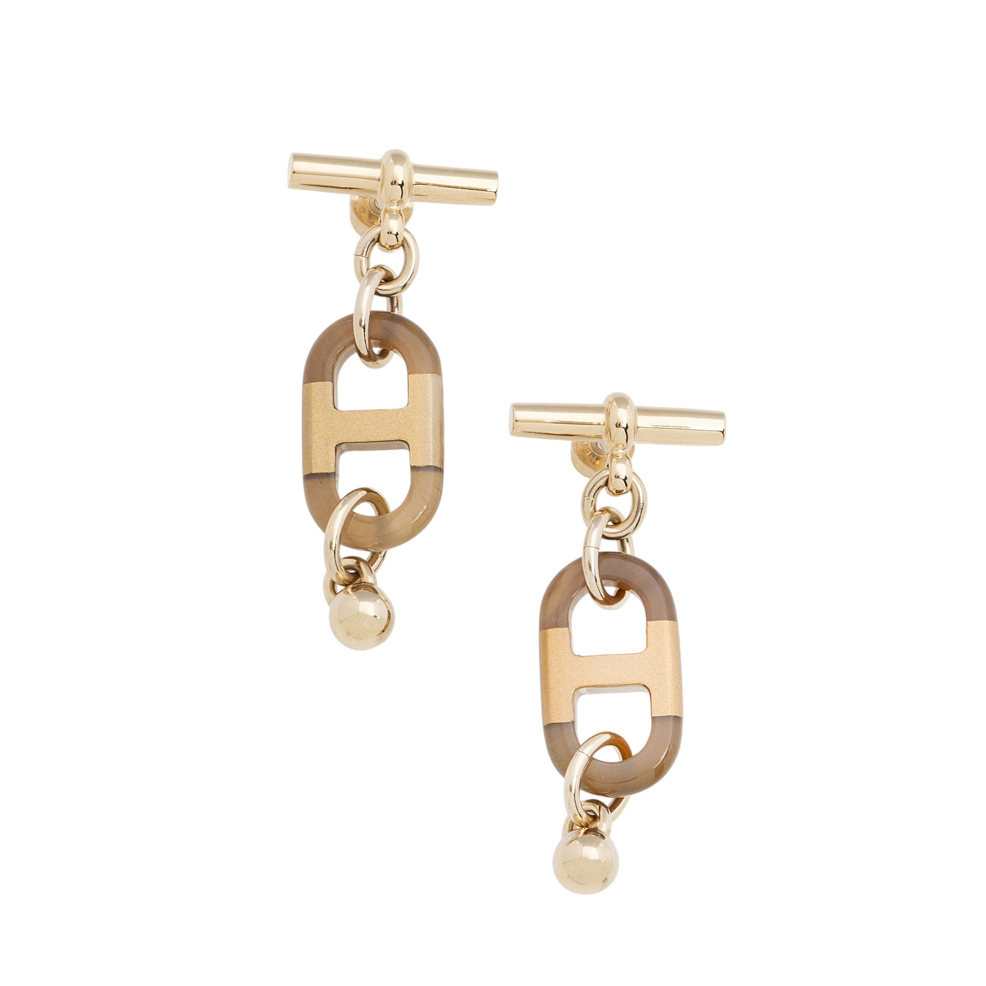 Hermes Shell Sur Mer Small Earrings