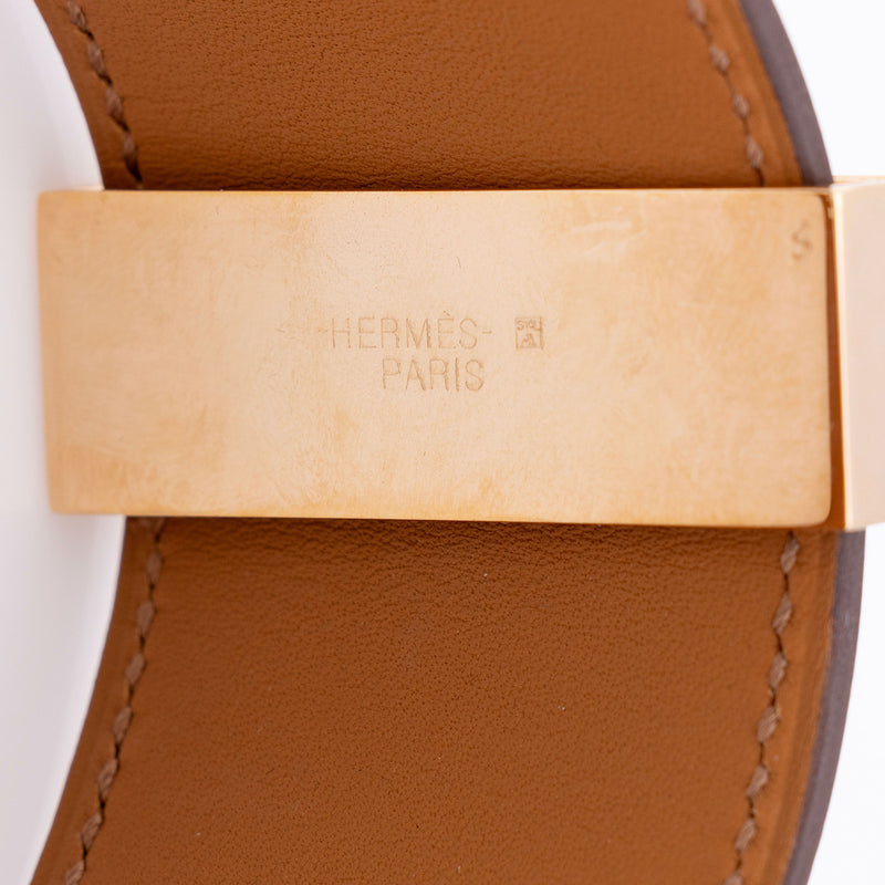 Hermes Swift Calfskin Collier de Chien Bracelet (SHF-4GBkGq)