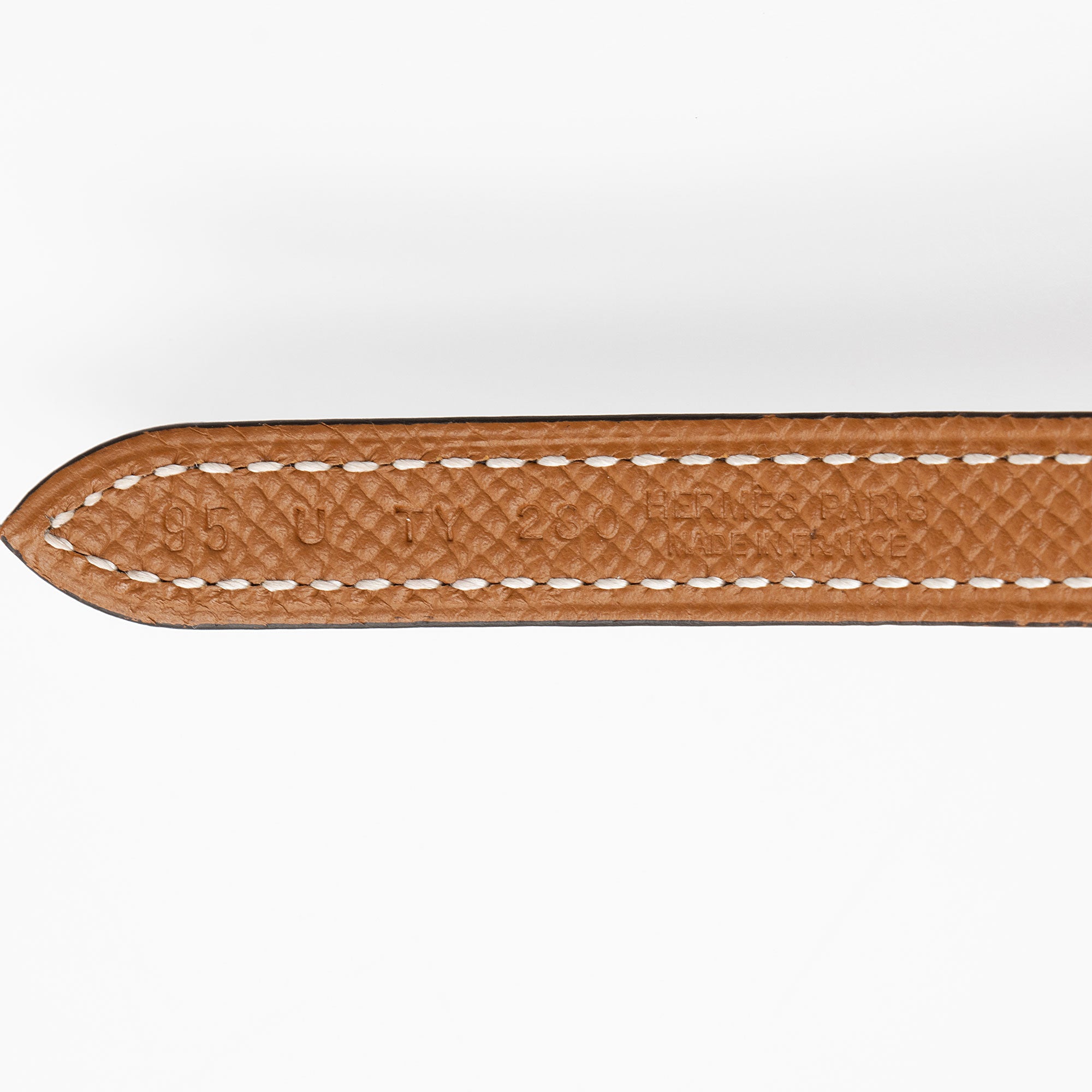 Hermes Swift Epsom 13mm Reversible H Belt - Size 38 / 97 (SHF-jxKmnE)