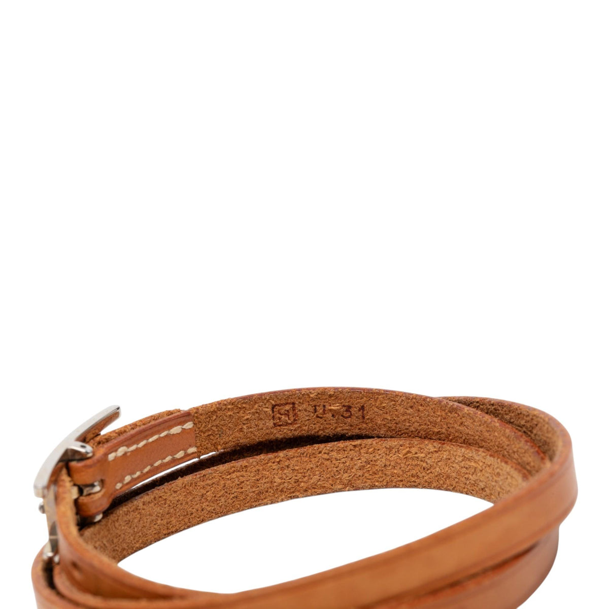 Hermes Swift Hapi 3 MM Triple Tour Bracelet