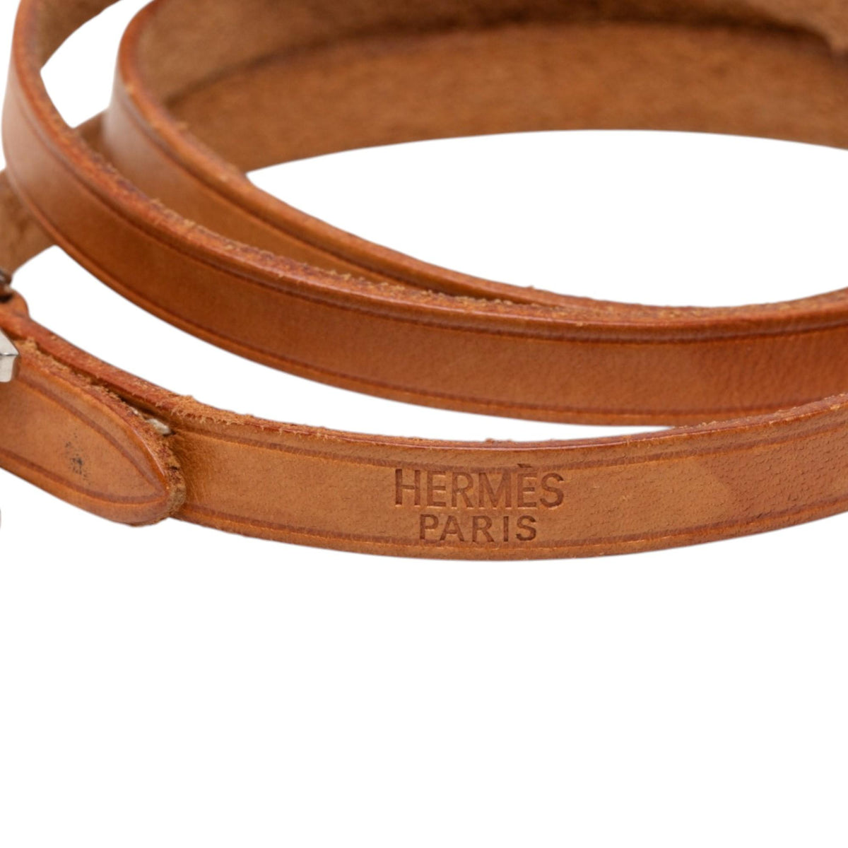 Hermes Swift Hapi 3 MM Triple Tour Bracelet