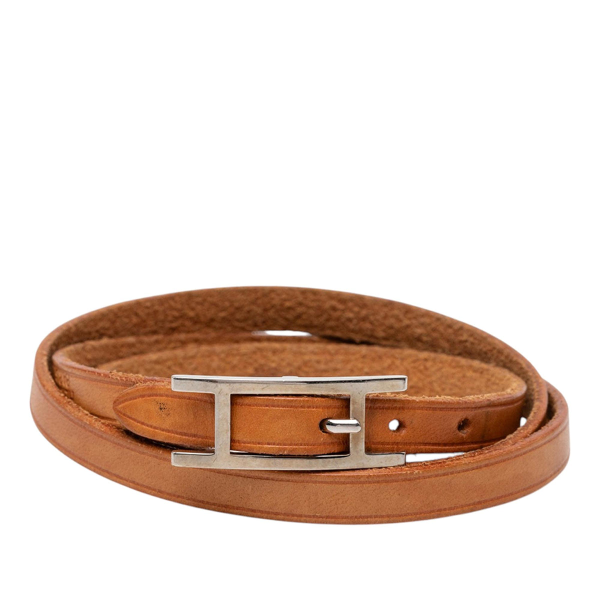 Hermes Swift Hapi 3 MM Triple Tour Bracelet