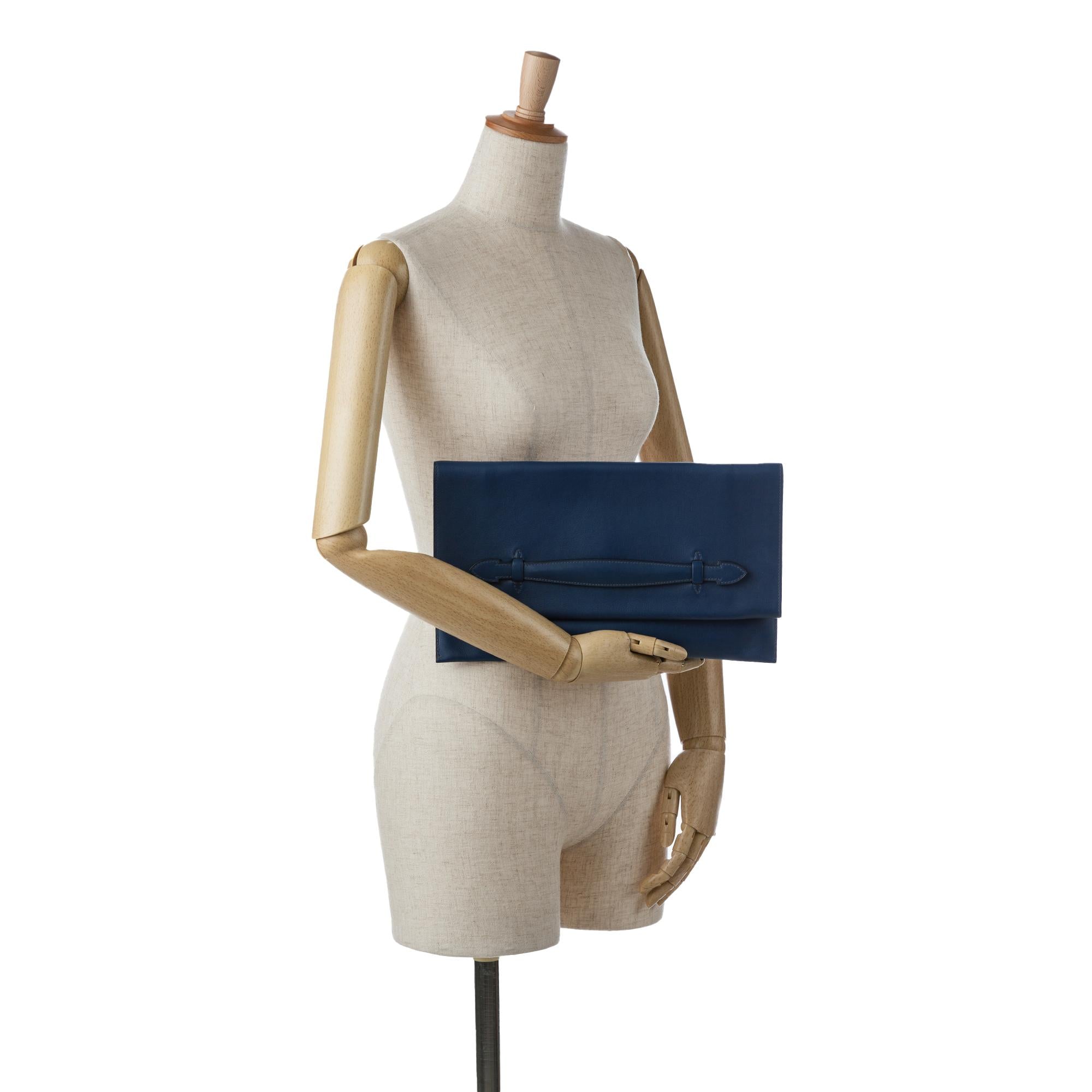 Hermes Swift Pliplat Clutch (SHG-6Gz9Ae)