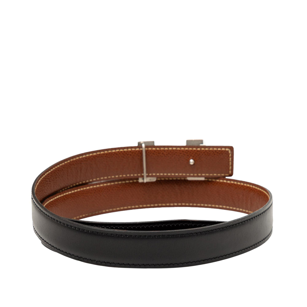Hermes Swift and Epsom Constance H Reversible Belt - 26 / 65