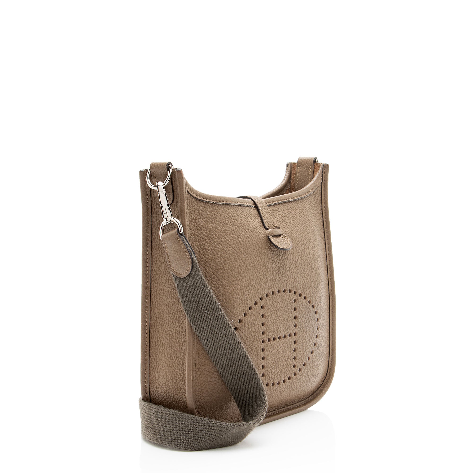Hermes Taurillon Clemence Amazone Evelyne TPM Shoulder Bag