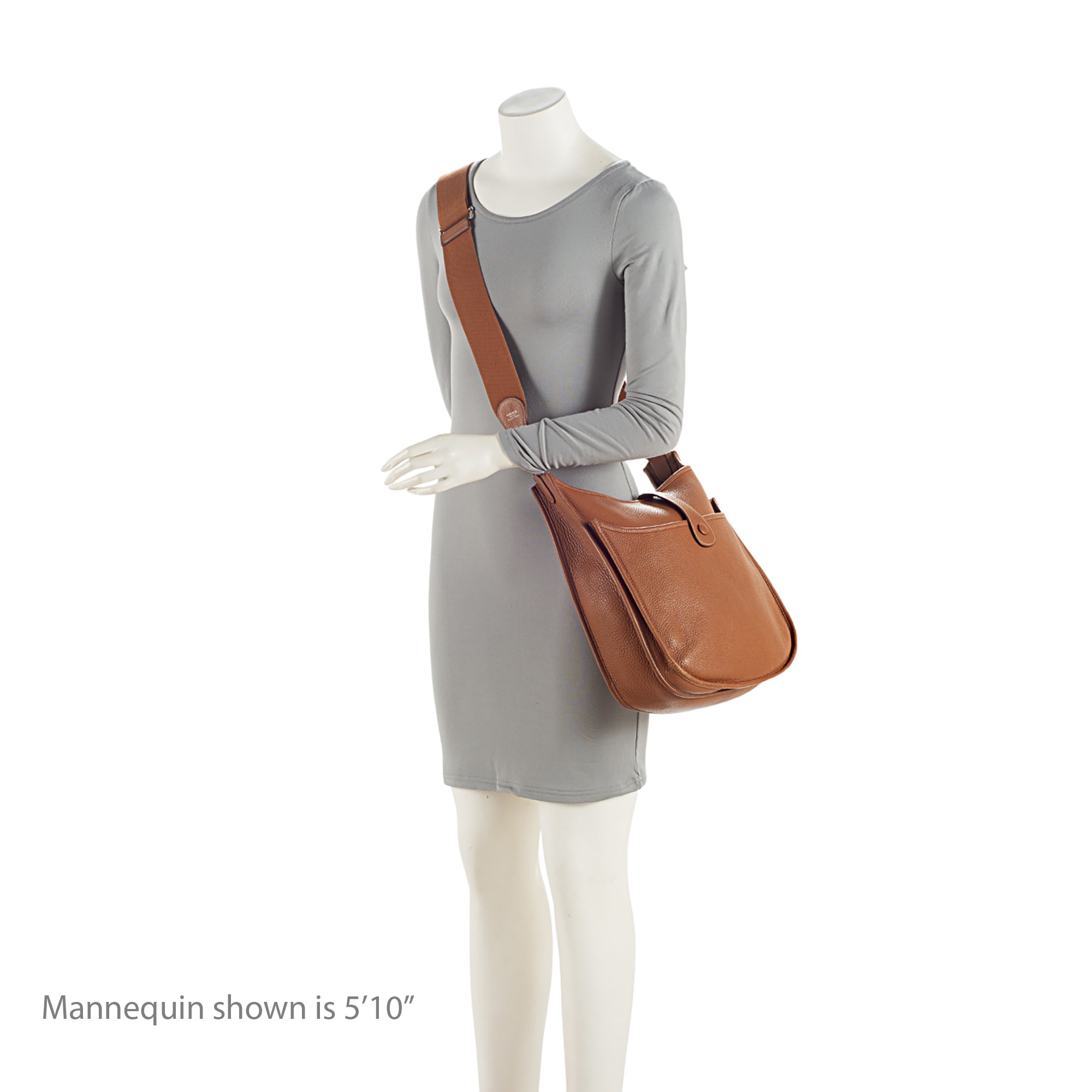 Hermes Taurillon Clemence Evelyne III PM Shoulder Bag (SHF-2nA6uI)