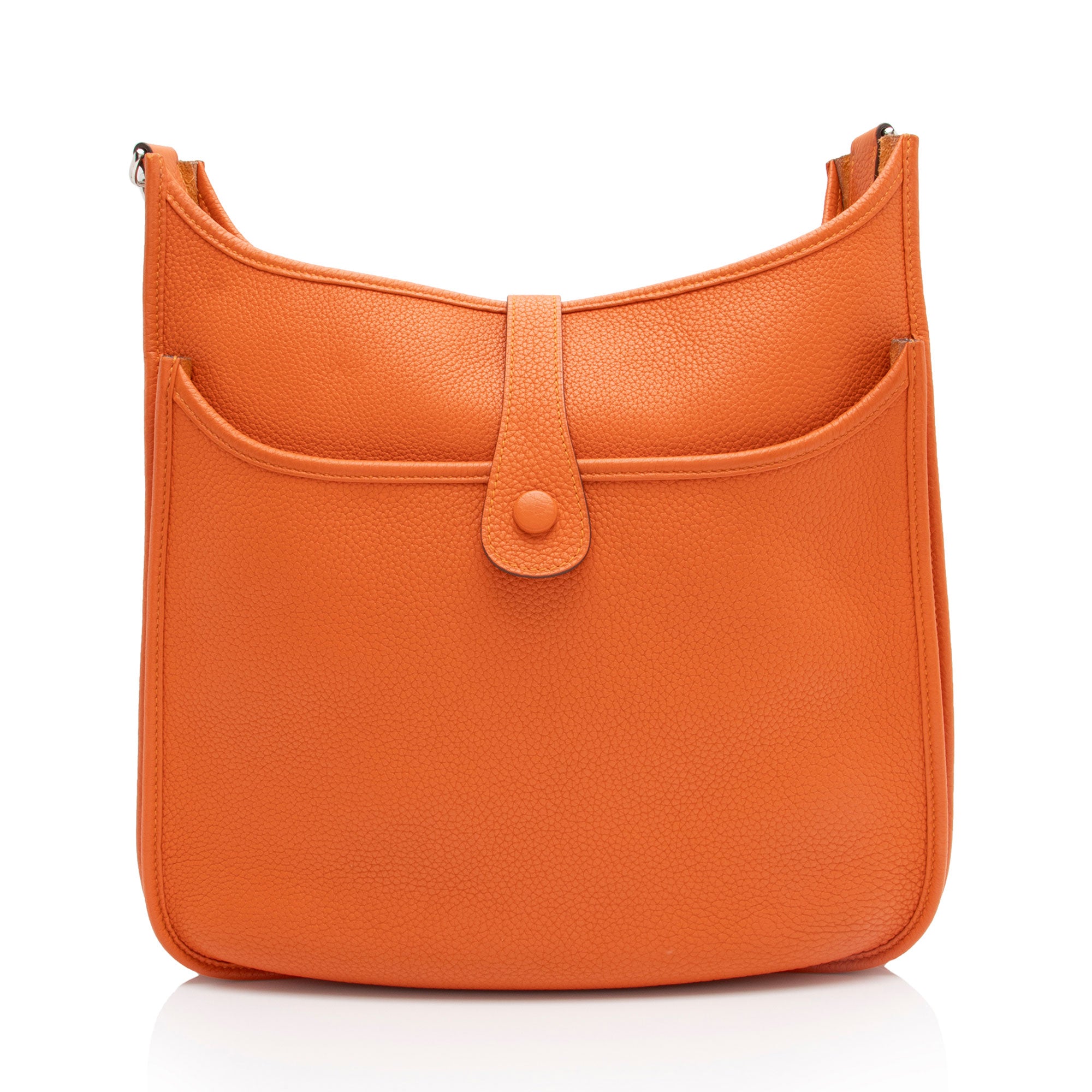 Hermes Taurillon Clemence Evelyne III PM Shoulder Bag (SHF-i6PTxC)