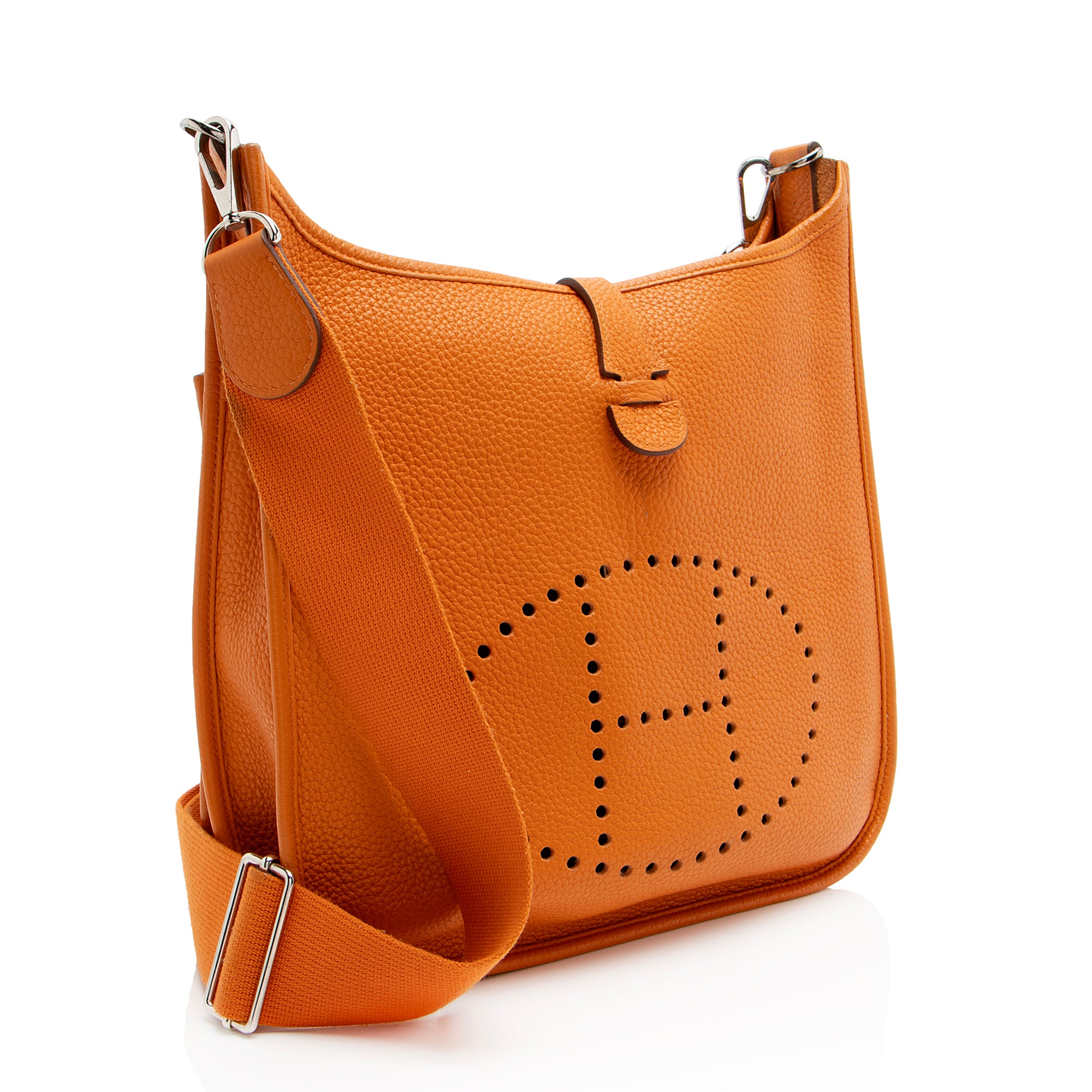 Hermes Taurillon Clemence Evelyne III PM Shoulder Bag