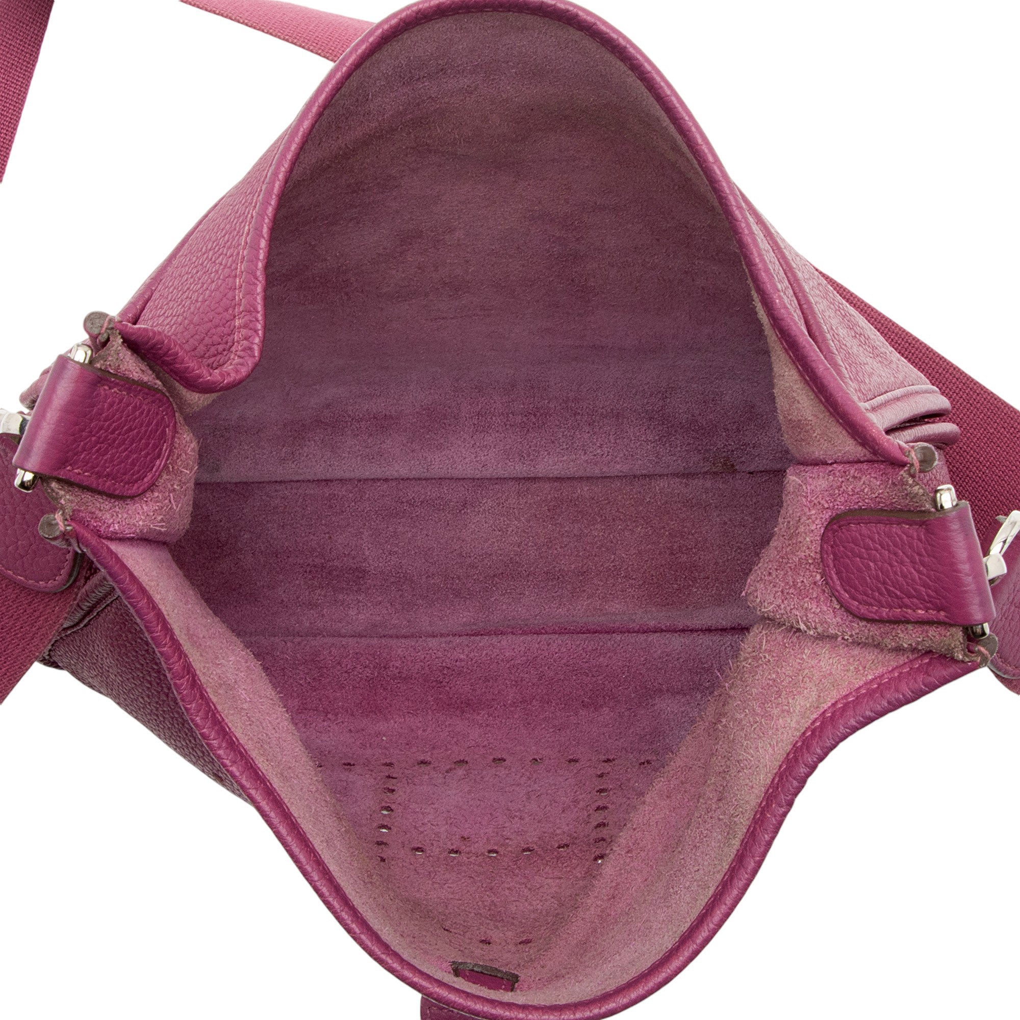 Hermes Taurillon Clemence Evelyne III PM Shoulder Bag