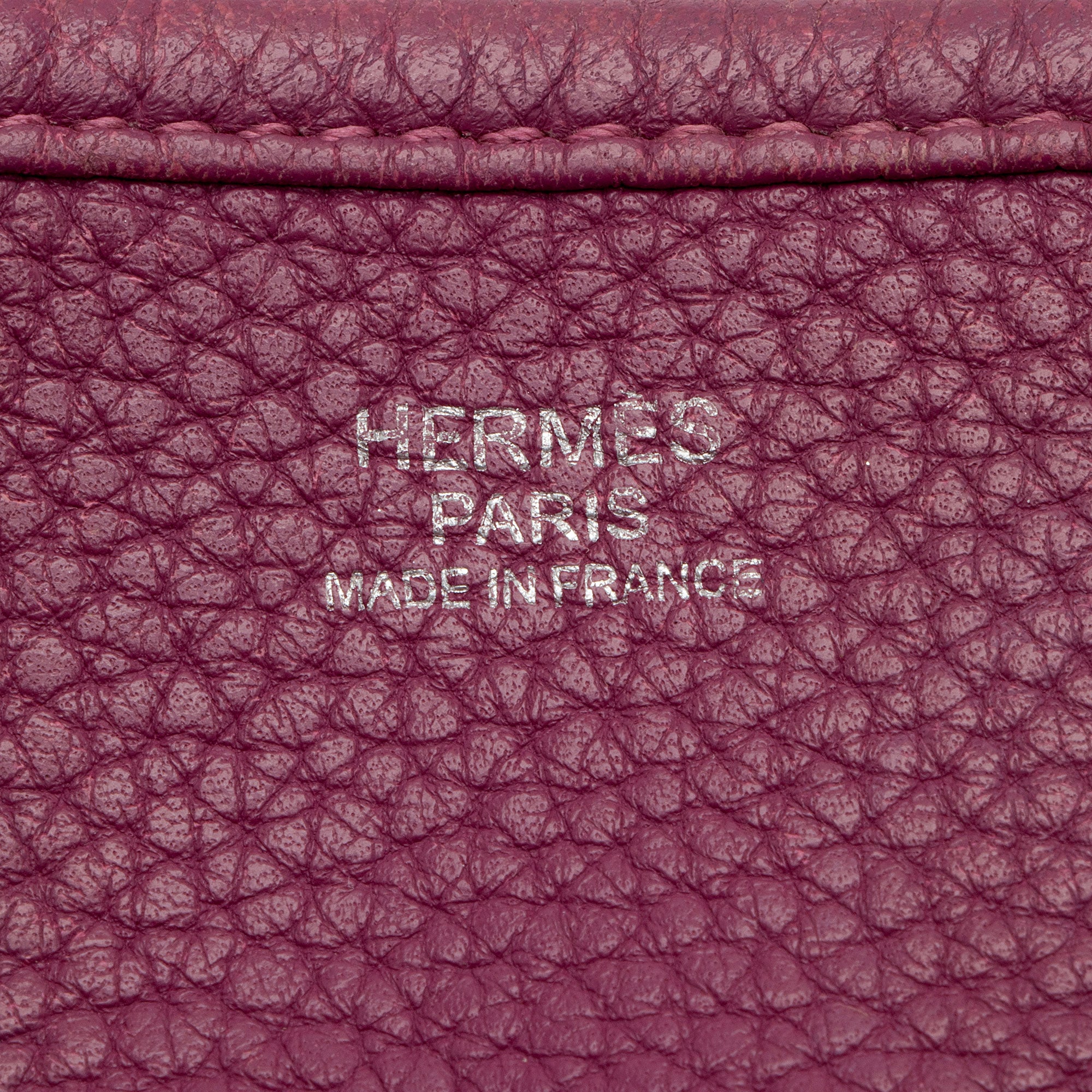 Hermes Taurillon Clemence Evelyne III PM Shoulder Bag
