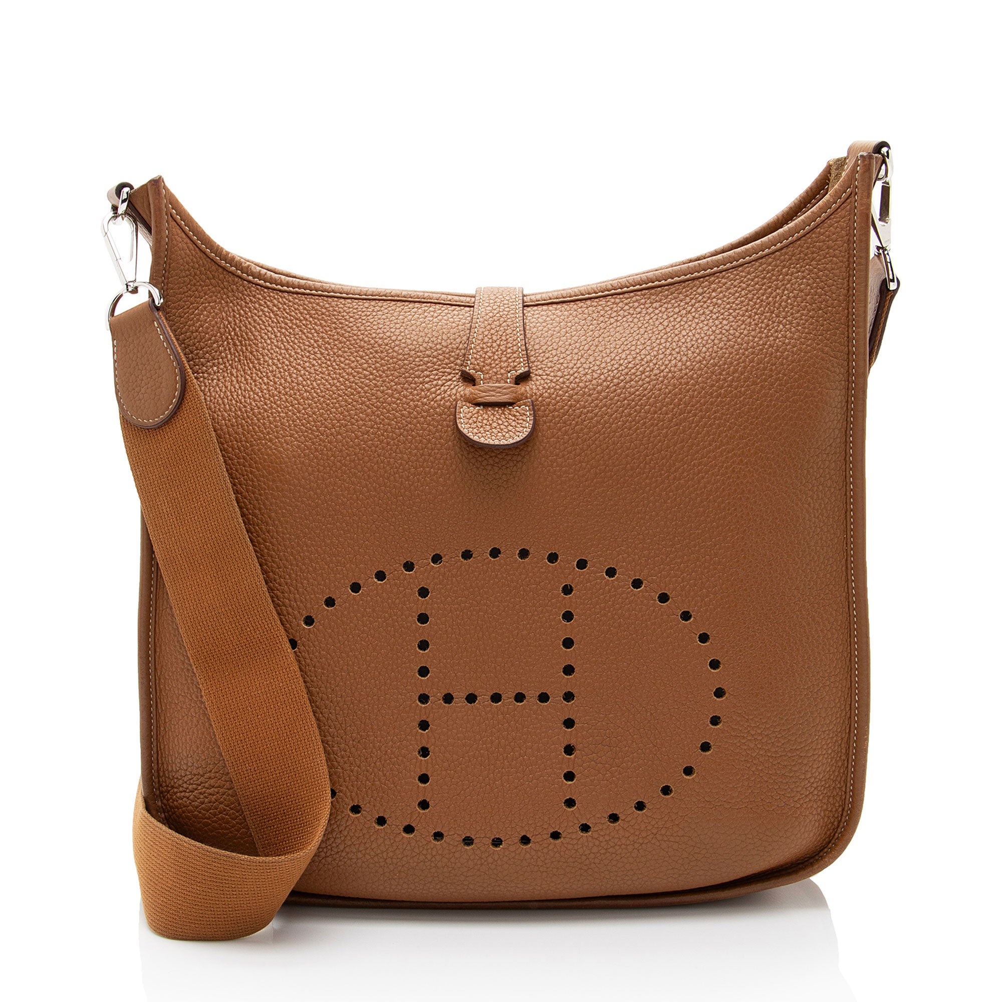 Hermes Taurillon Clemence Evelyne III PM Shoulder Bag (SHF-lwRl3Z)