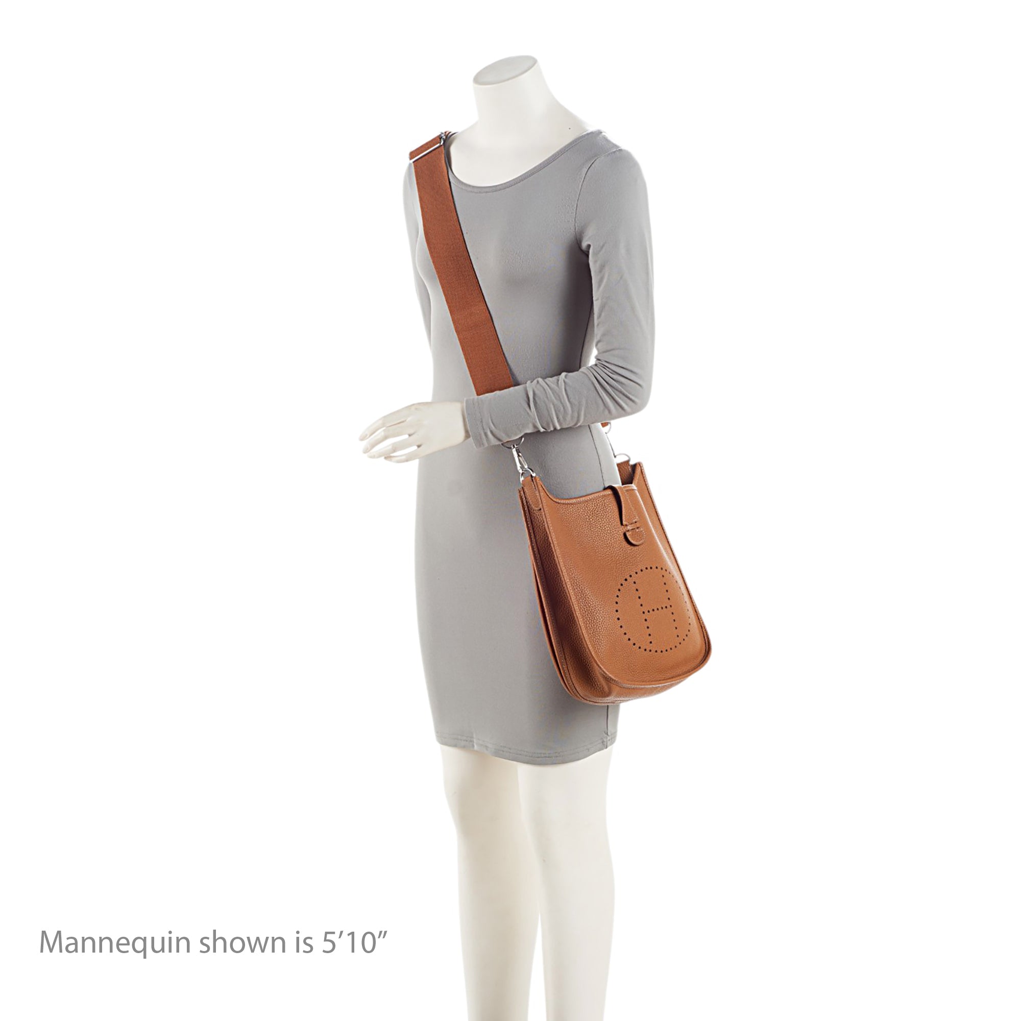 Hermes Taurillon Clemence Evelyne III PM Shoulder Bag (SHF-lwRl3Z)