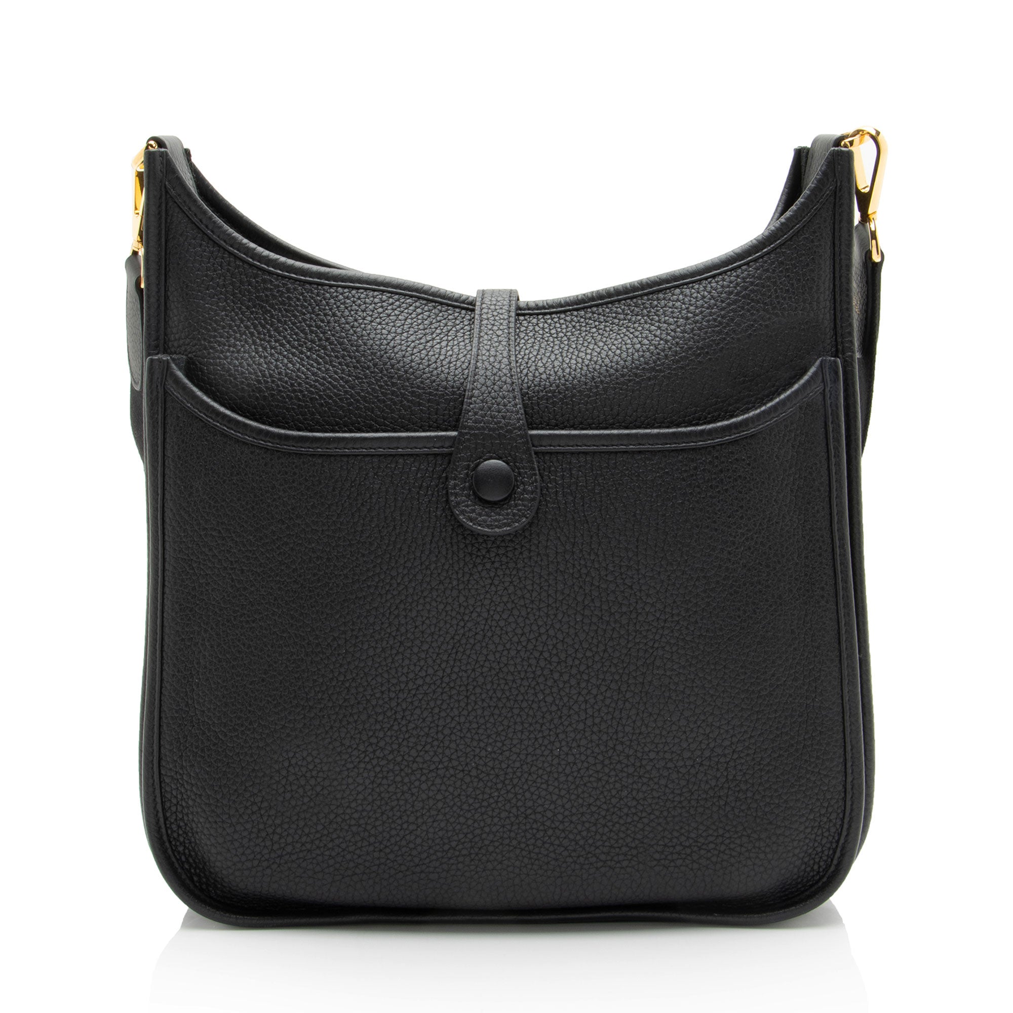 Hermes Taurillon Clemence Evelyne III PM Shoulder Bag