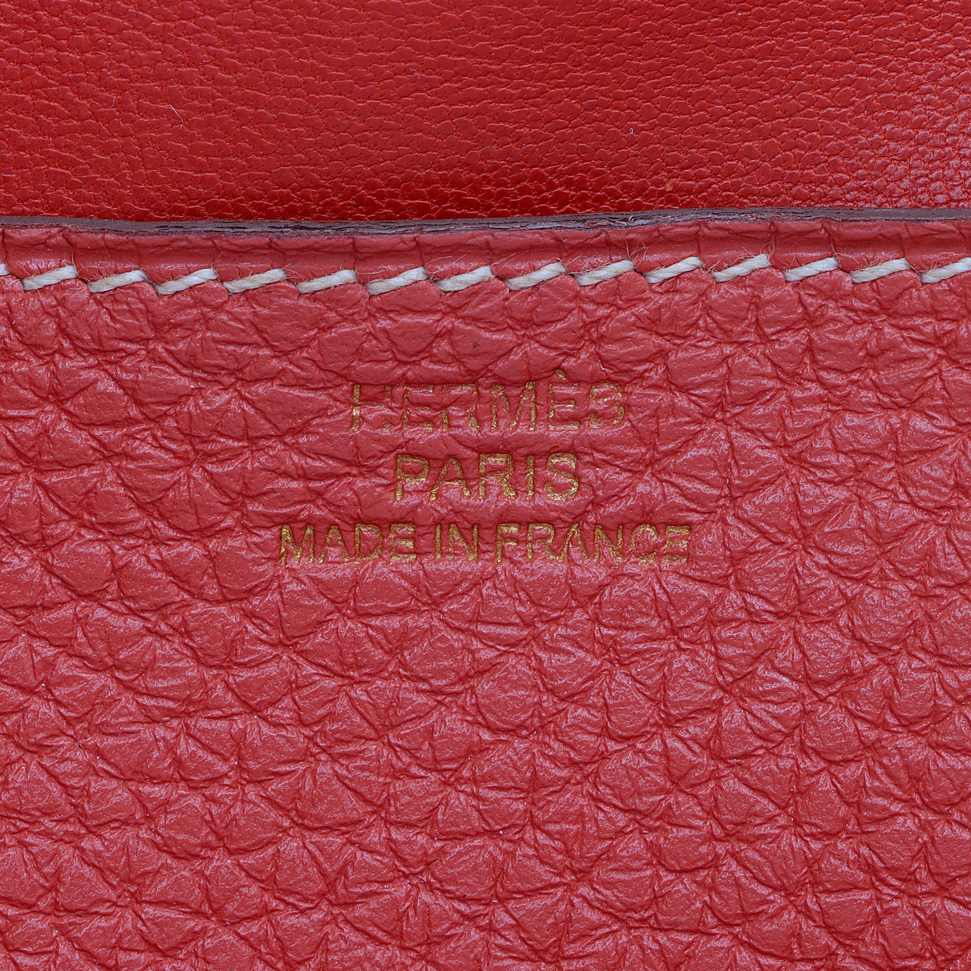 Hermes Togo Leather Dogon Wallet