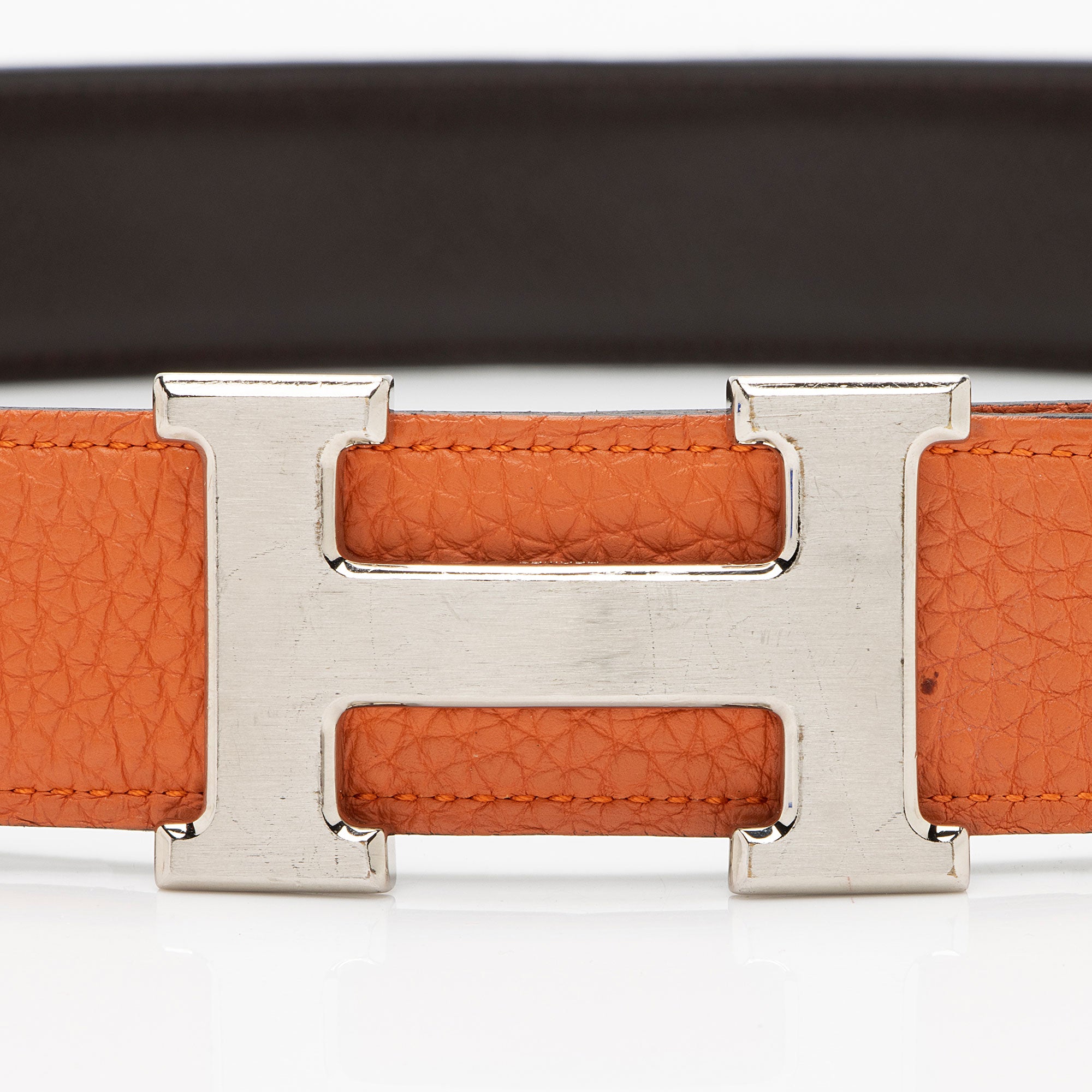 Hermes Togo Epsom Constance 32mm Reversible H Belt - Size 34 / 85 (SHF-8pQq4l)