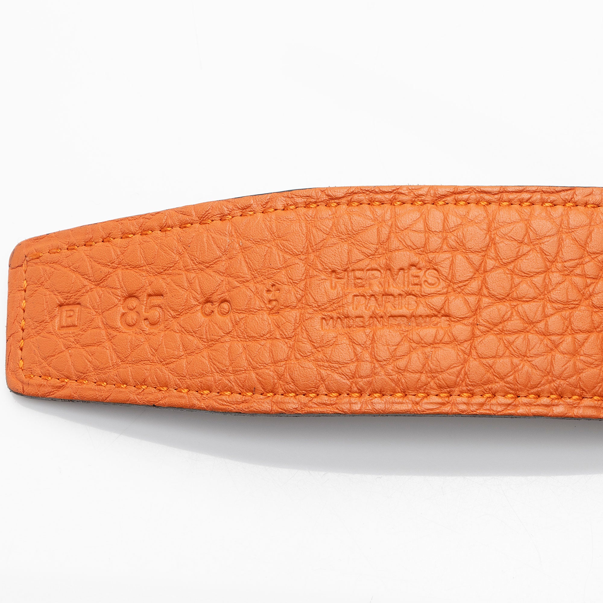 Hermes Togo Epsom Constance 32mm Reversible H Belt - Size 34 / 85 (SHF-8pQq4l)