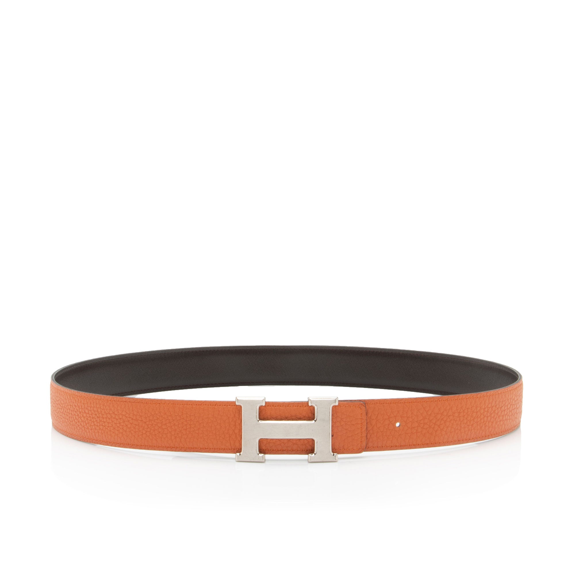Hermes Togo Epsom Constance 32mm Reversible H Belt - Size 34 / 85 (SHF-8pQq4l)