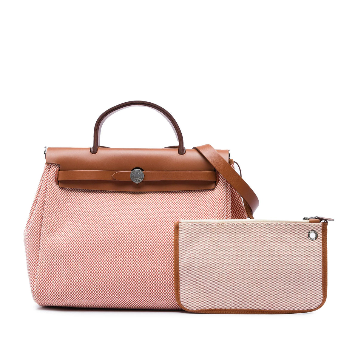 Hermes Toile Criss Viking Vache Hunter Herbag Zip 31