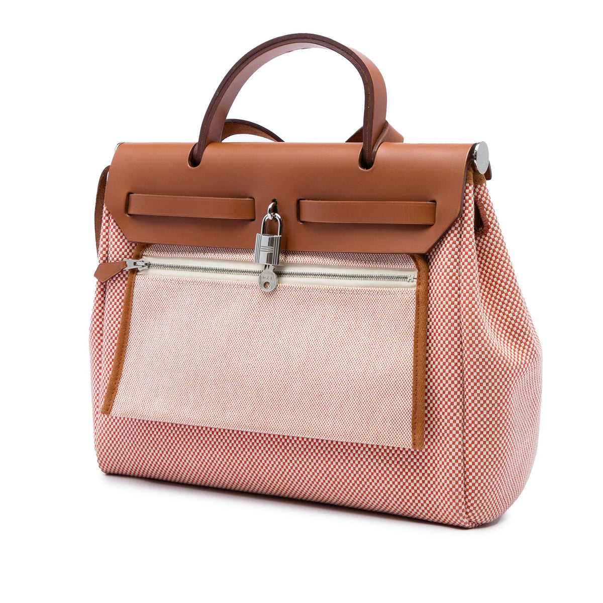 Hermes Toile Criss Viking Vache Hunter Herbag Zip 31