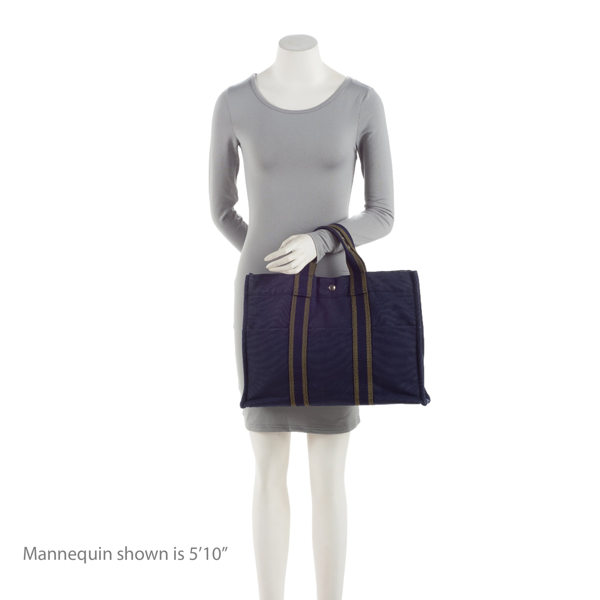 Hermes Toile Fourre Tout MM Tote (SHF-WYiUei)