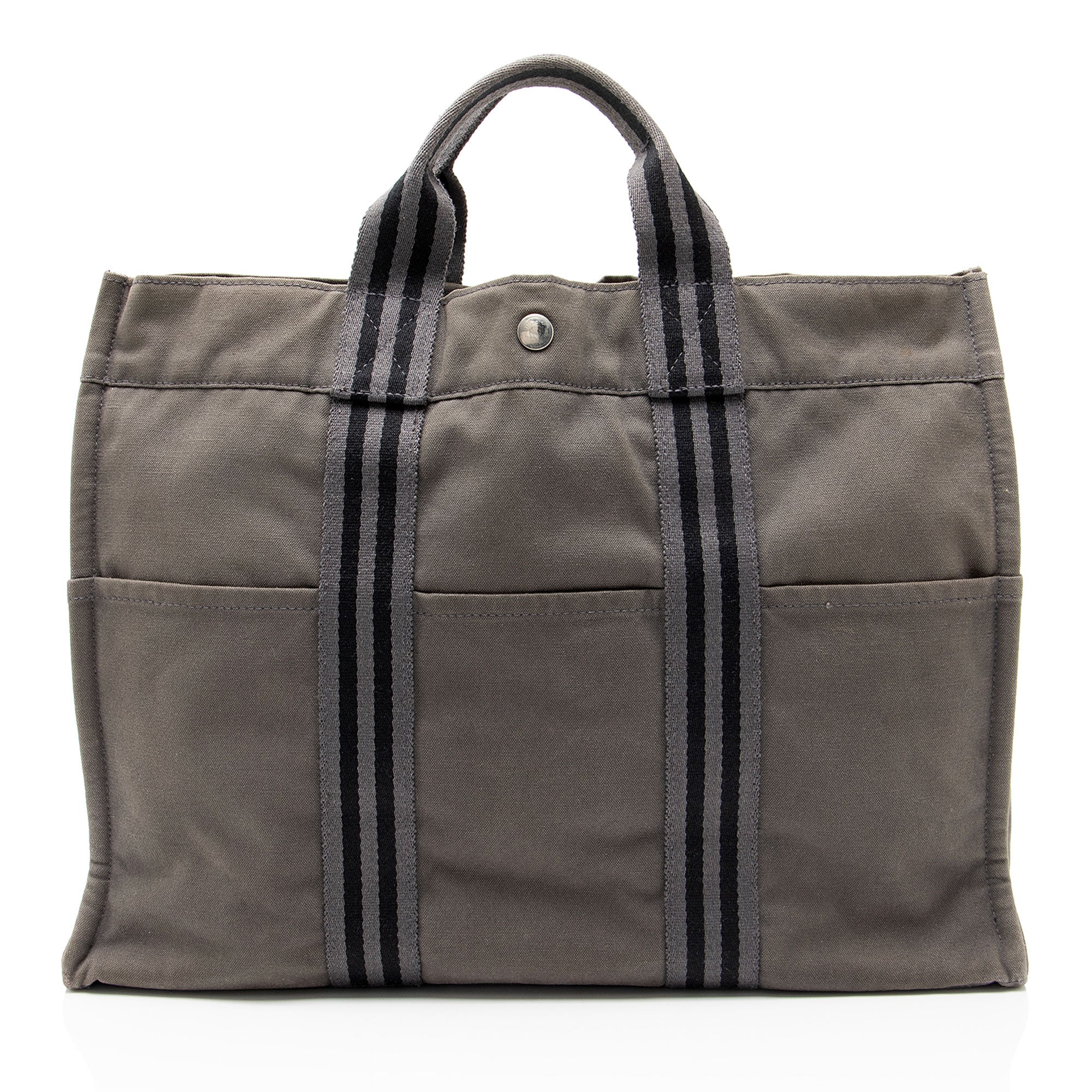 Hermes Toile Fourre Tout MM Tote