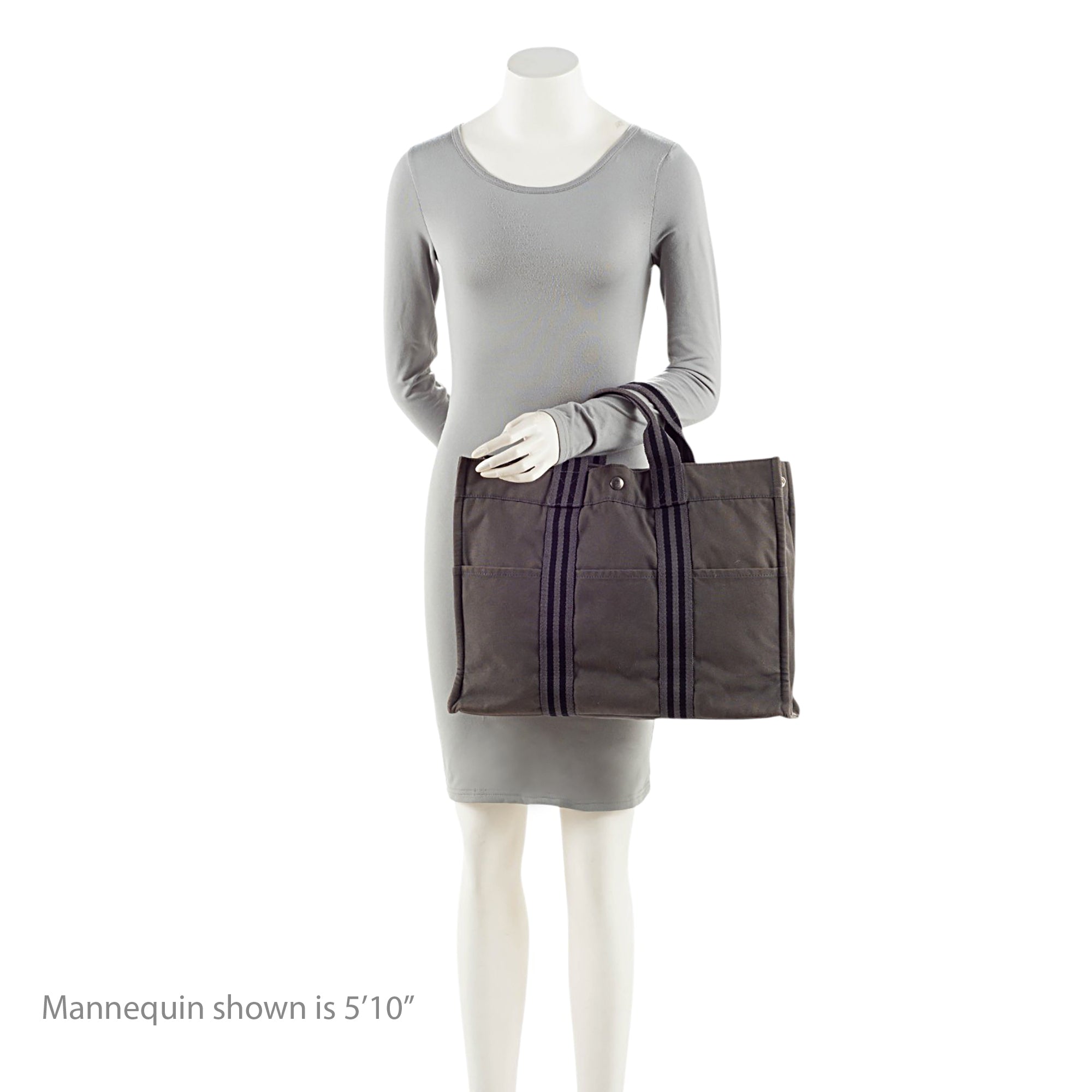 Hermes Toile Fourre Tout MM Tote