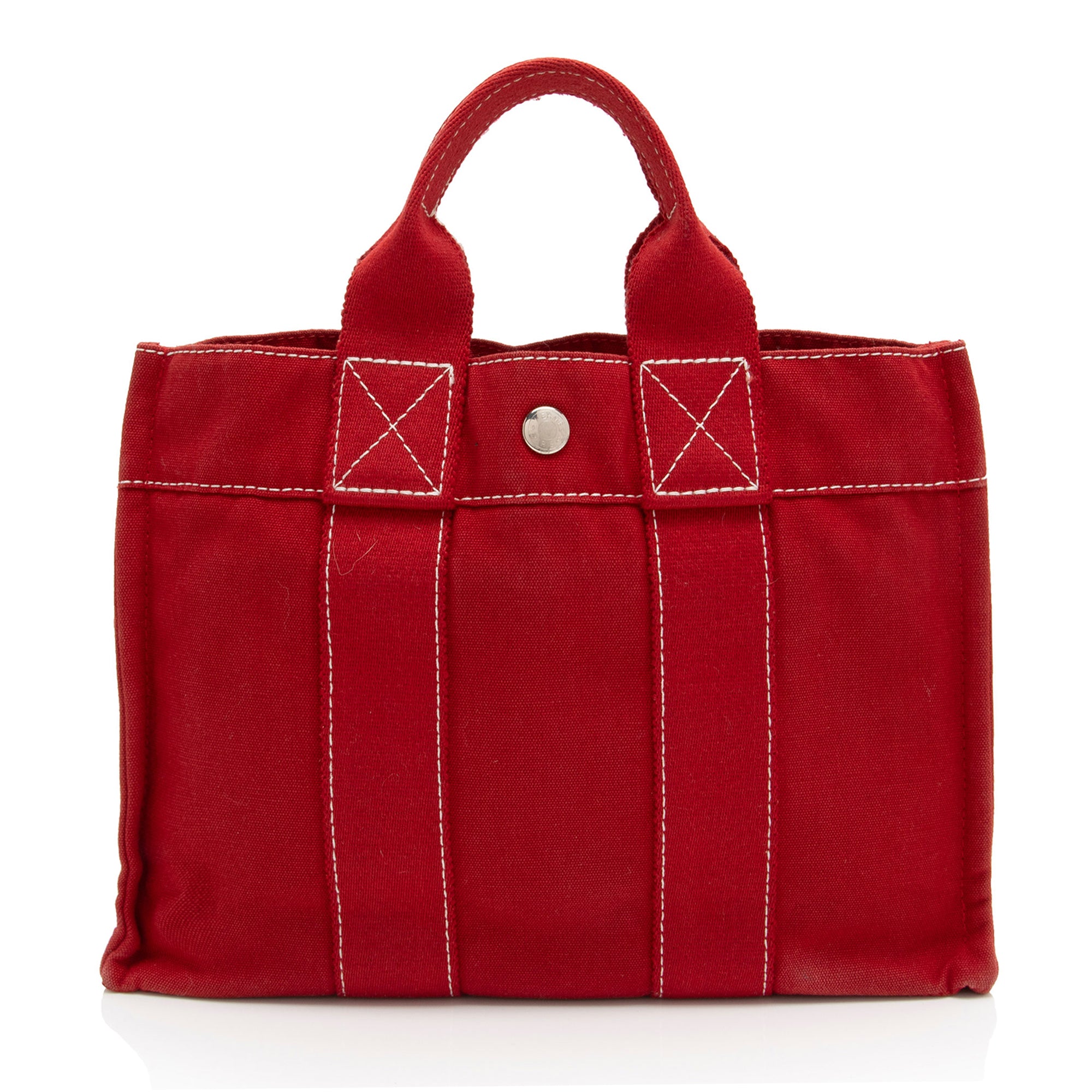 Hermes Toile Fourre Tout PM Tote (SHF-VrnumH)