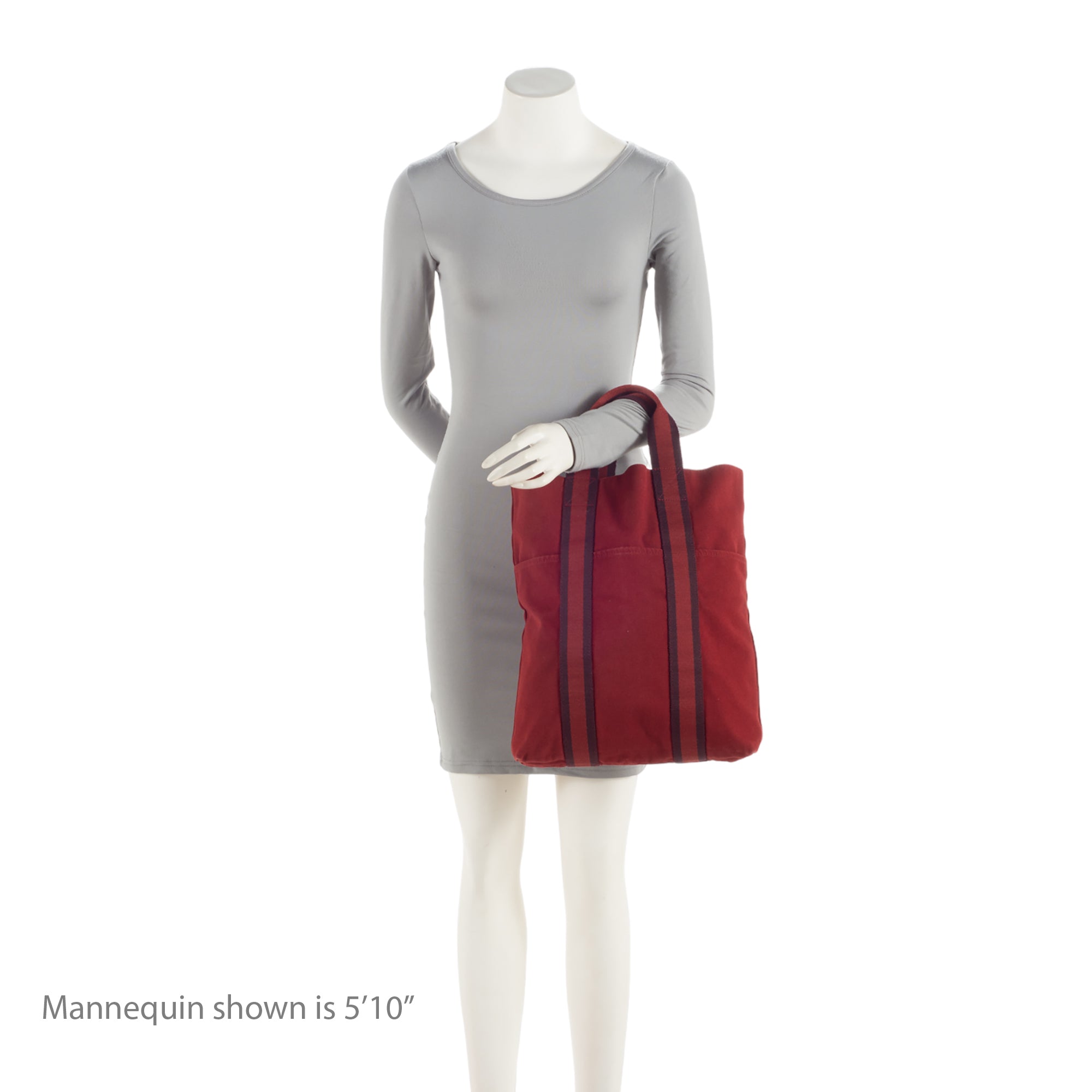 Hermes Toile Fourre Tout Shopping Tote (SHF-Cp7PyS)