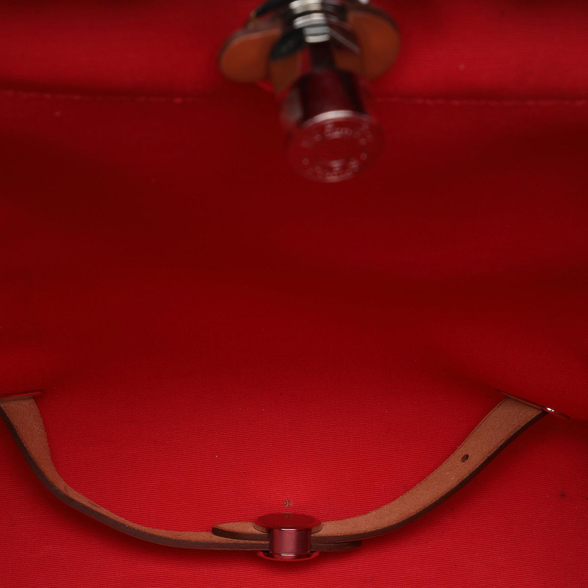Hermes Toile Herbag A Dos Zip Retourne Backpack