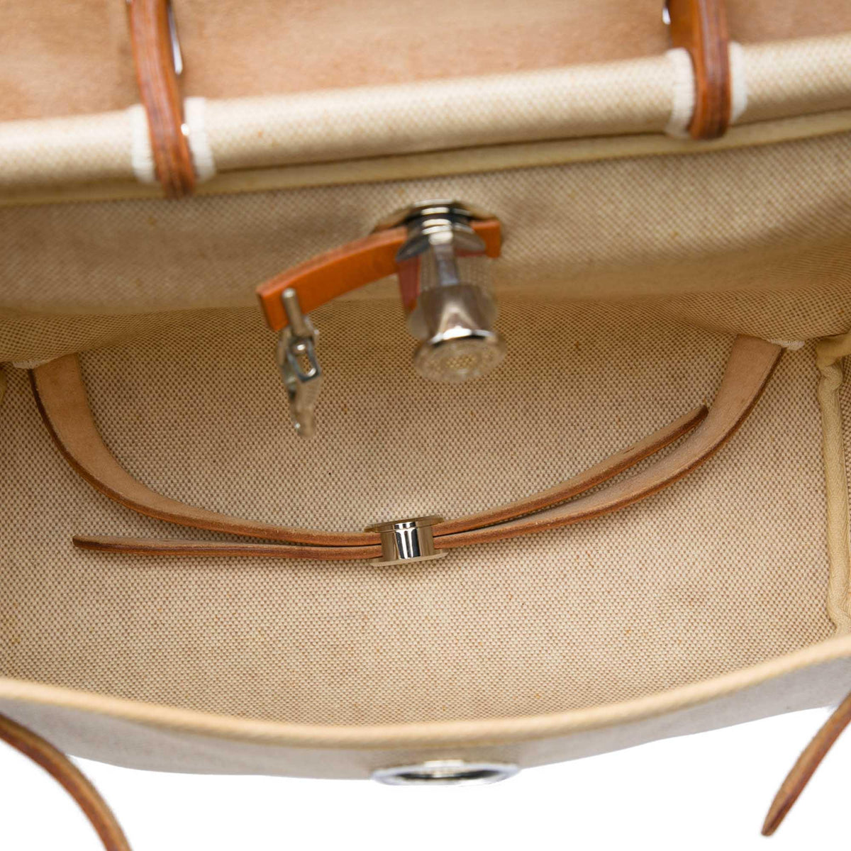 Hermes Toile Herbag Backpack PM