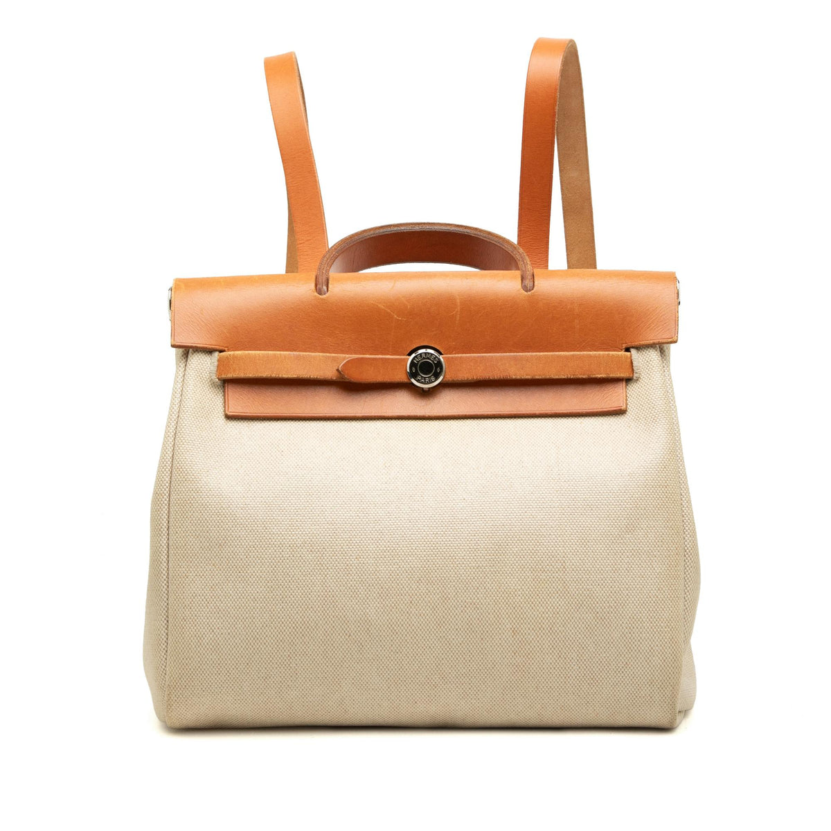 Hermes Toile Herbag Backpack PM