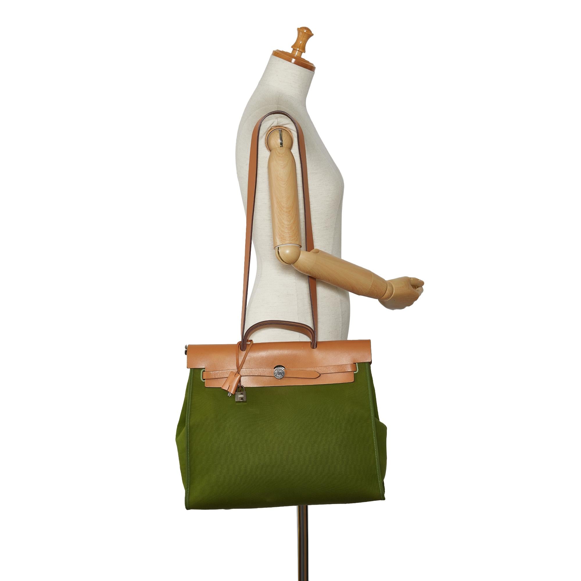 Hermes Toile Herbag MM (SHG-vmBzXD)