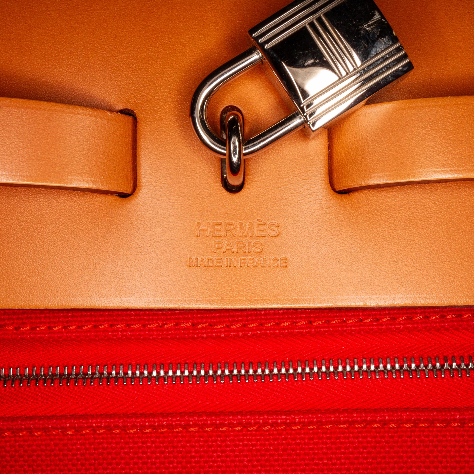 Hermes Toile Herbag Zip 31 (SHG-4yYyck)