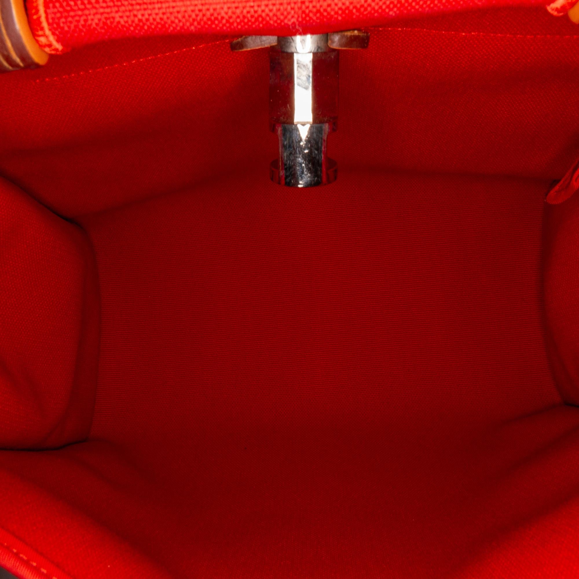 Hermes Toile Herbag Zip 31 (SHG-4yYyck)