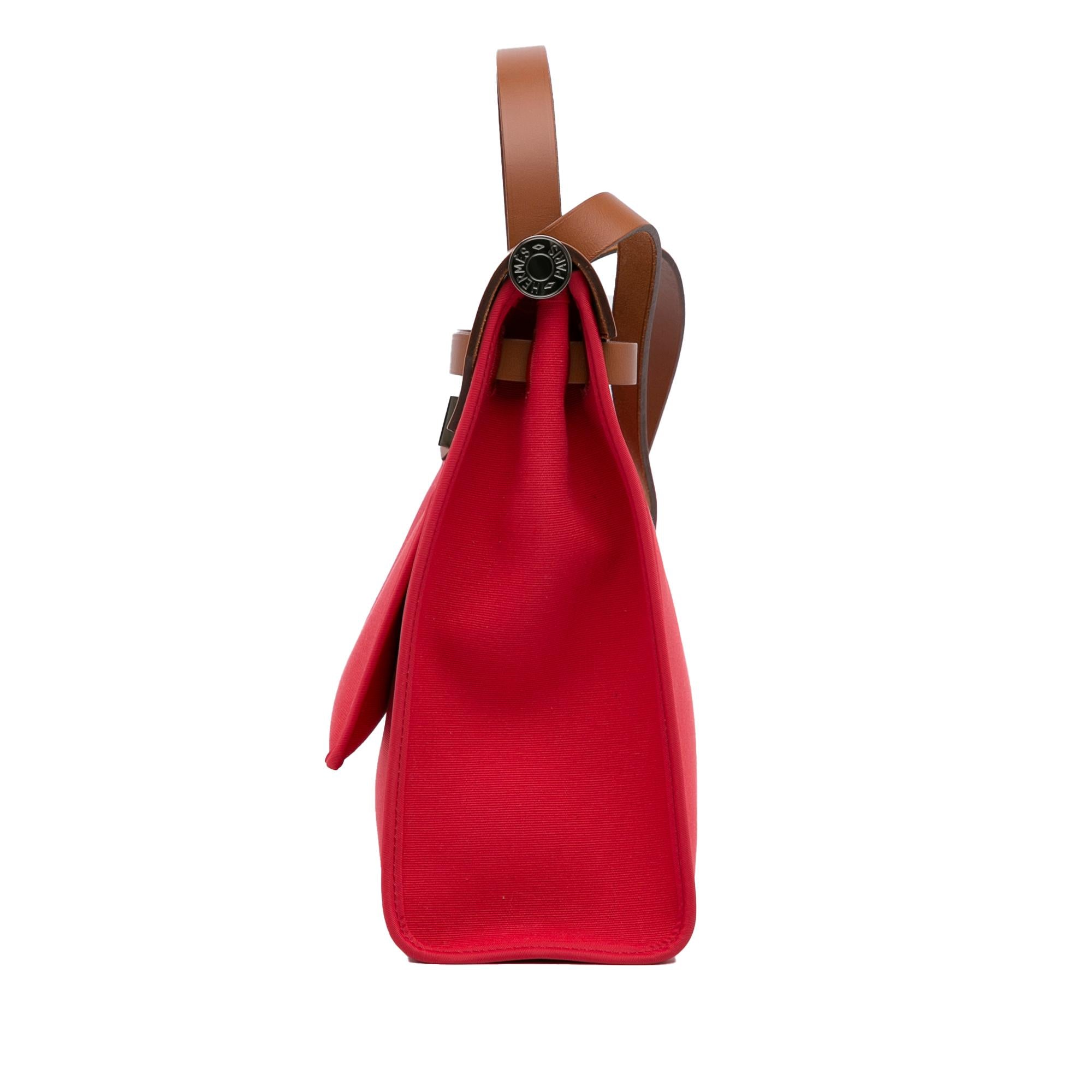 Hermes Toile Herbag Zip 31 (SHG-UMliPY)