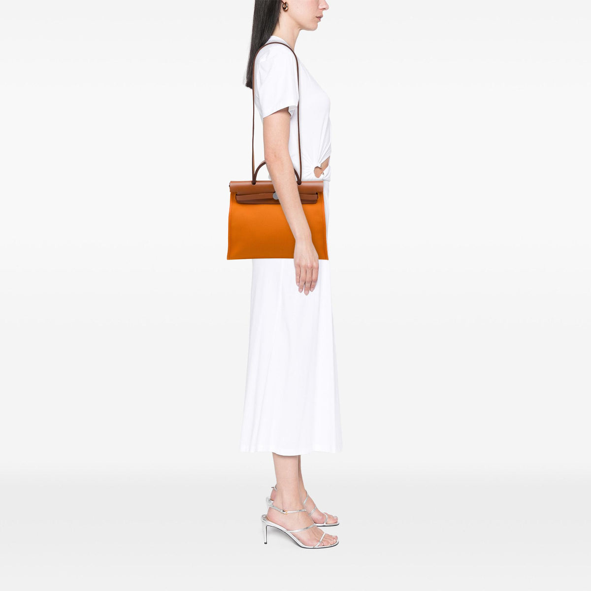 Hermes Toile Herbag Zip 31