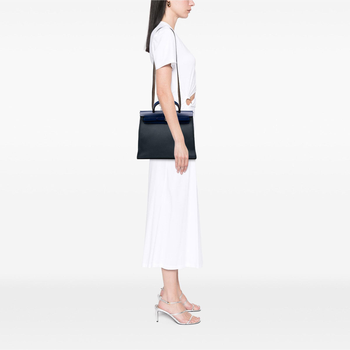 Hermes Toile Herbag Zip 31