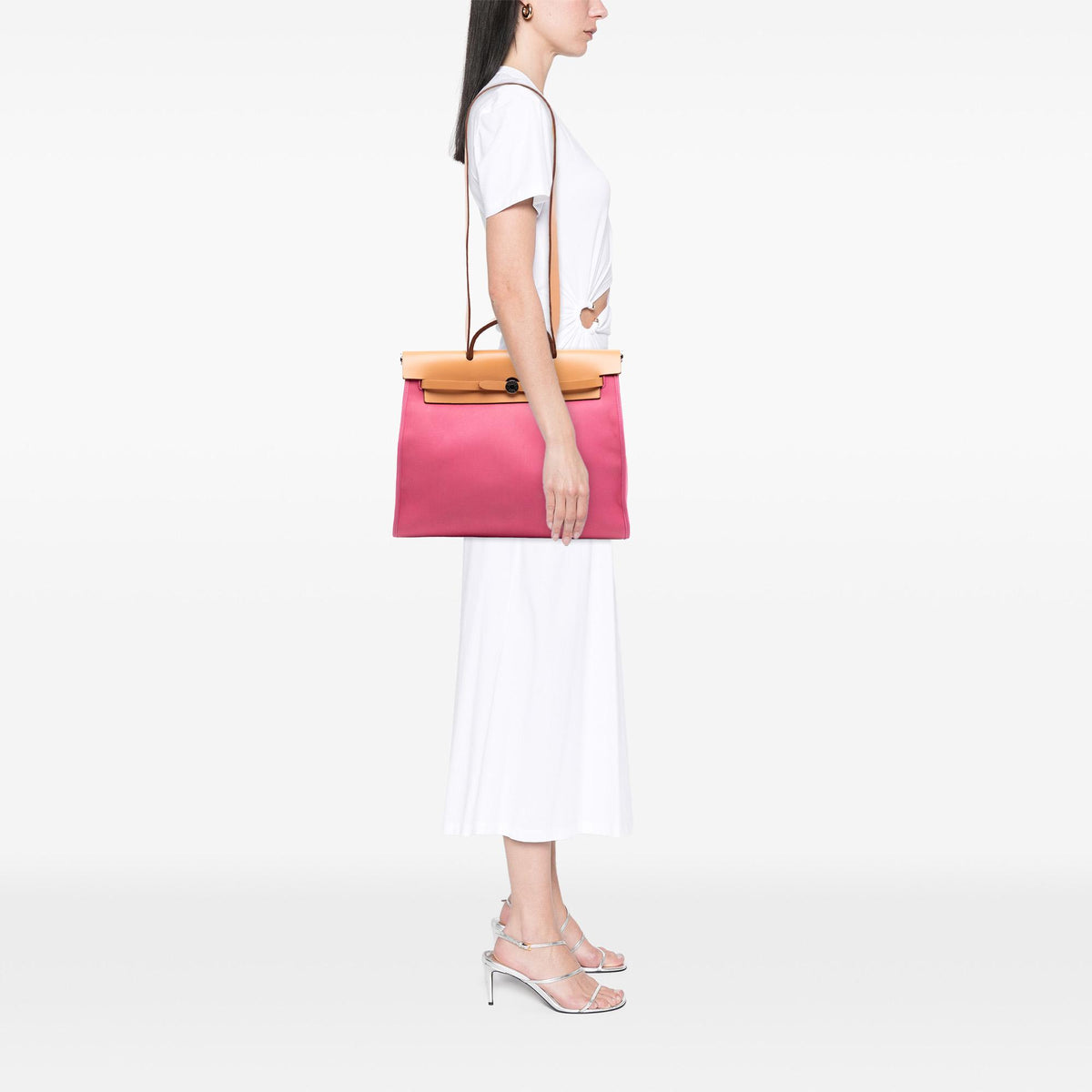 Hermes Toile Herbag Zip 39