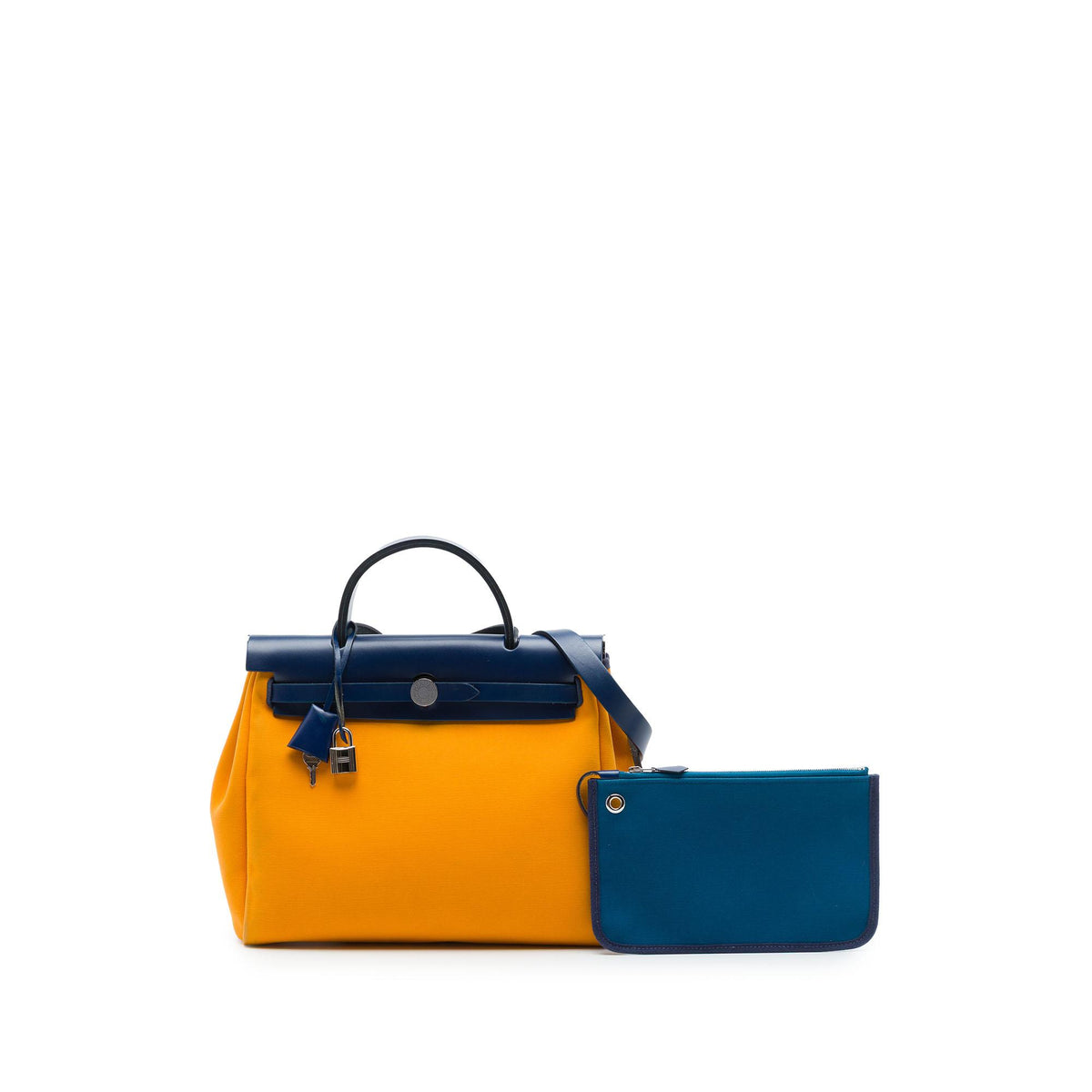 Hermes Toile Herbag Zip Retourne Verso 31