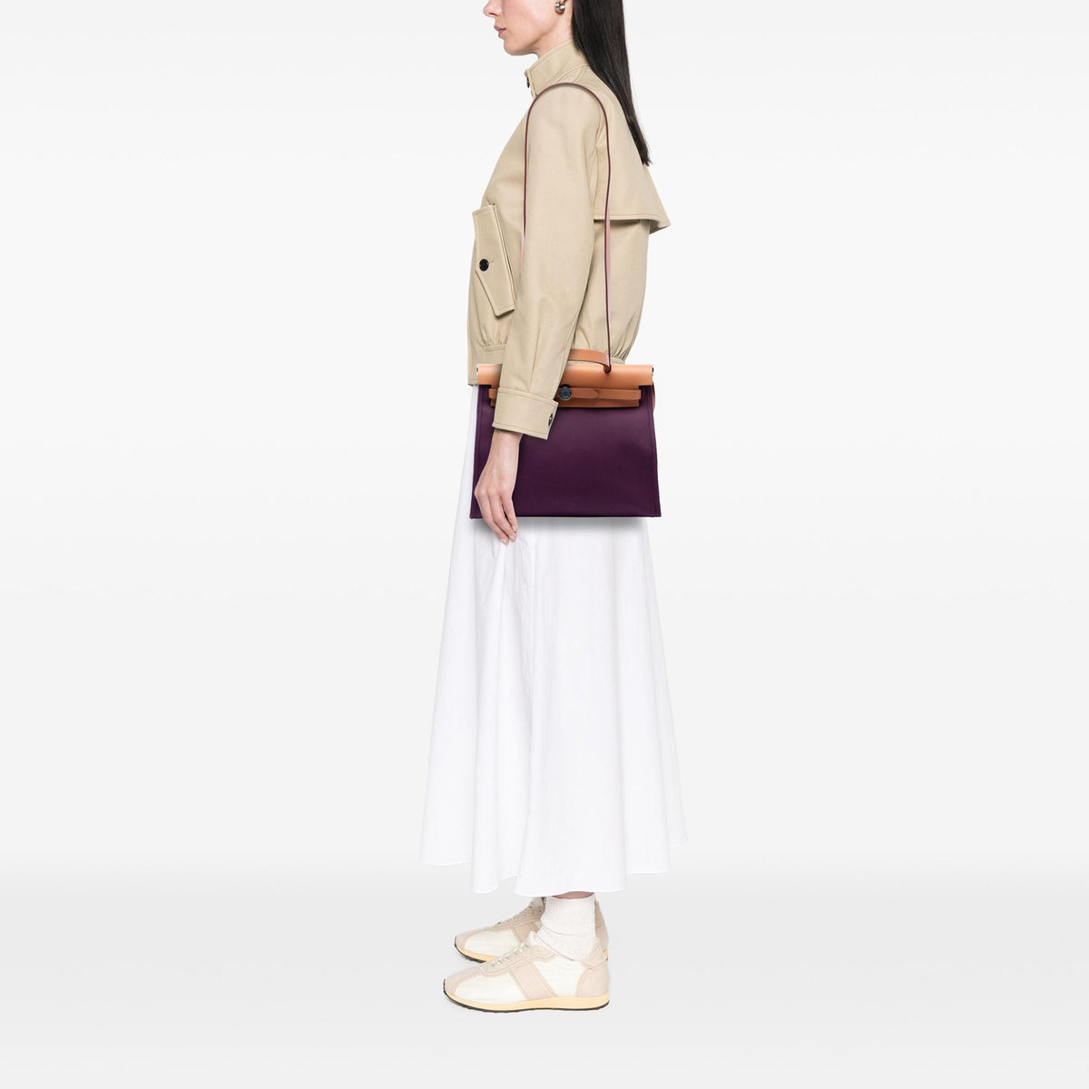 Hermes Toile Verso Herbag Zip 31