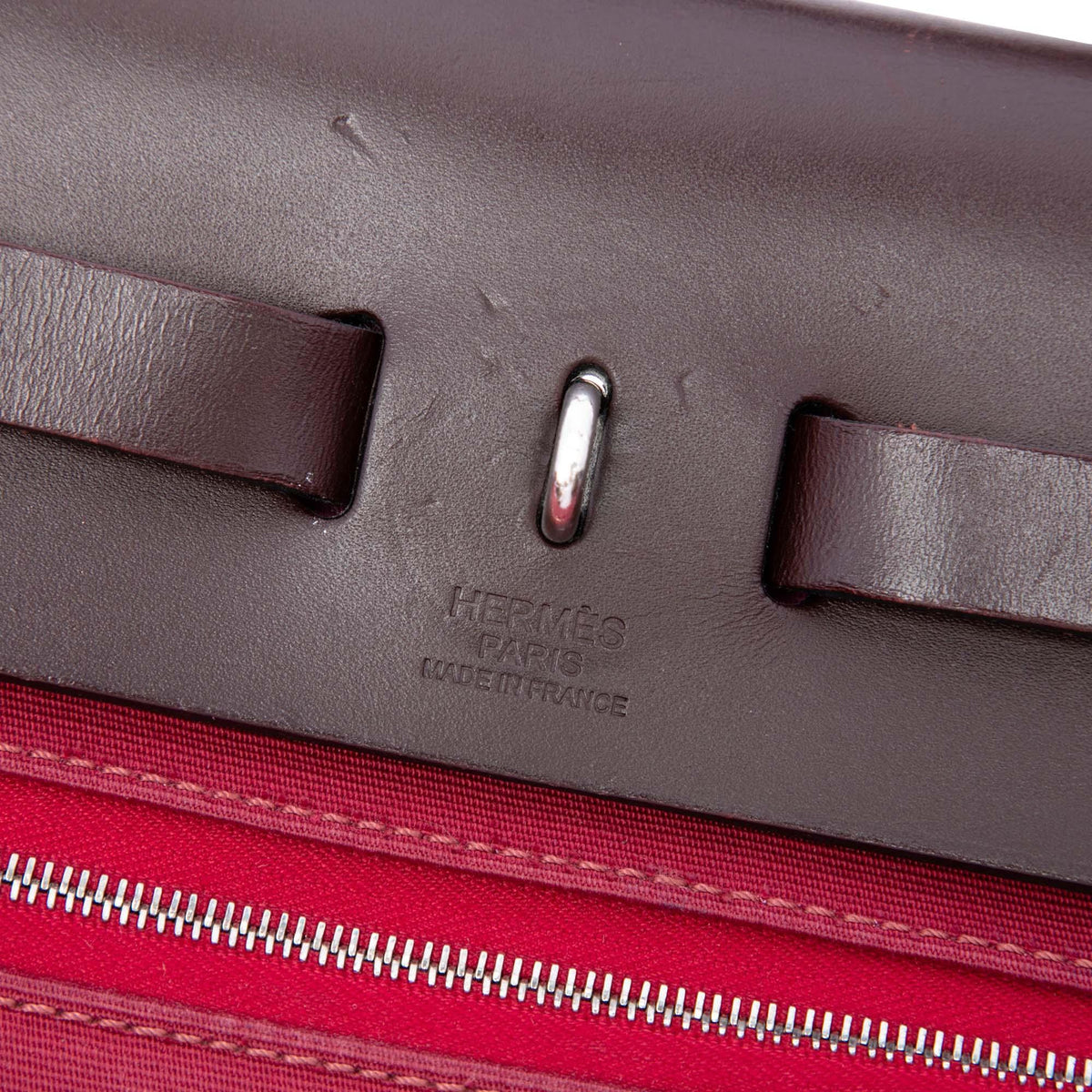 Hermes Toile Verso Herbag Zip 31