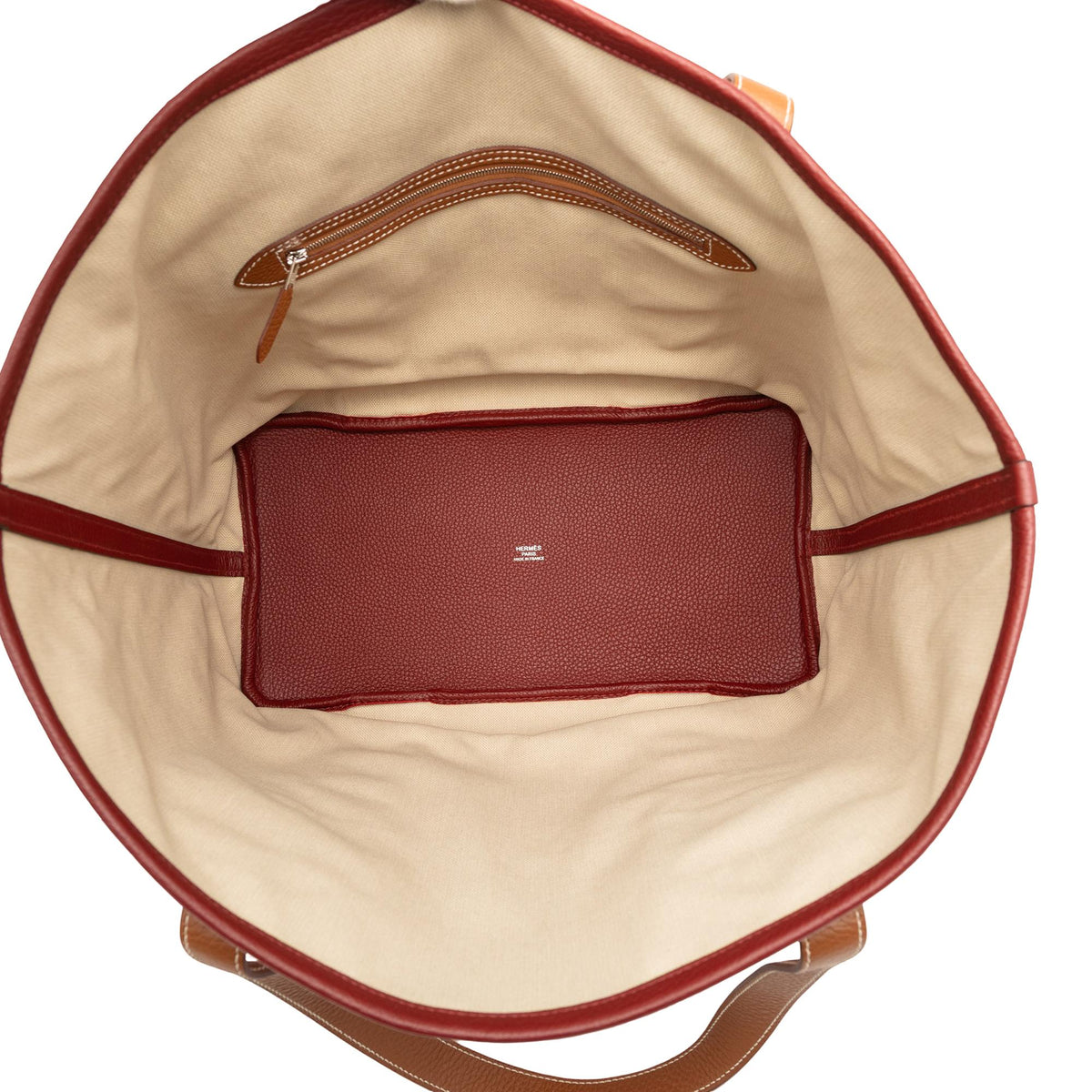 Hermes Toile and Clemence Pursangle Tote