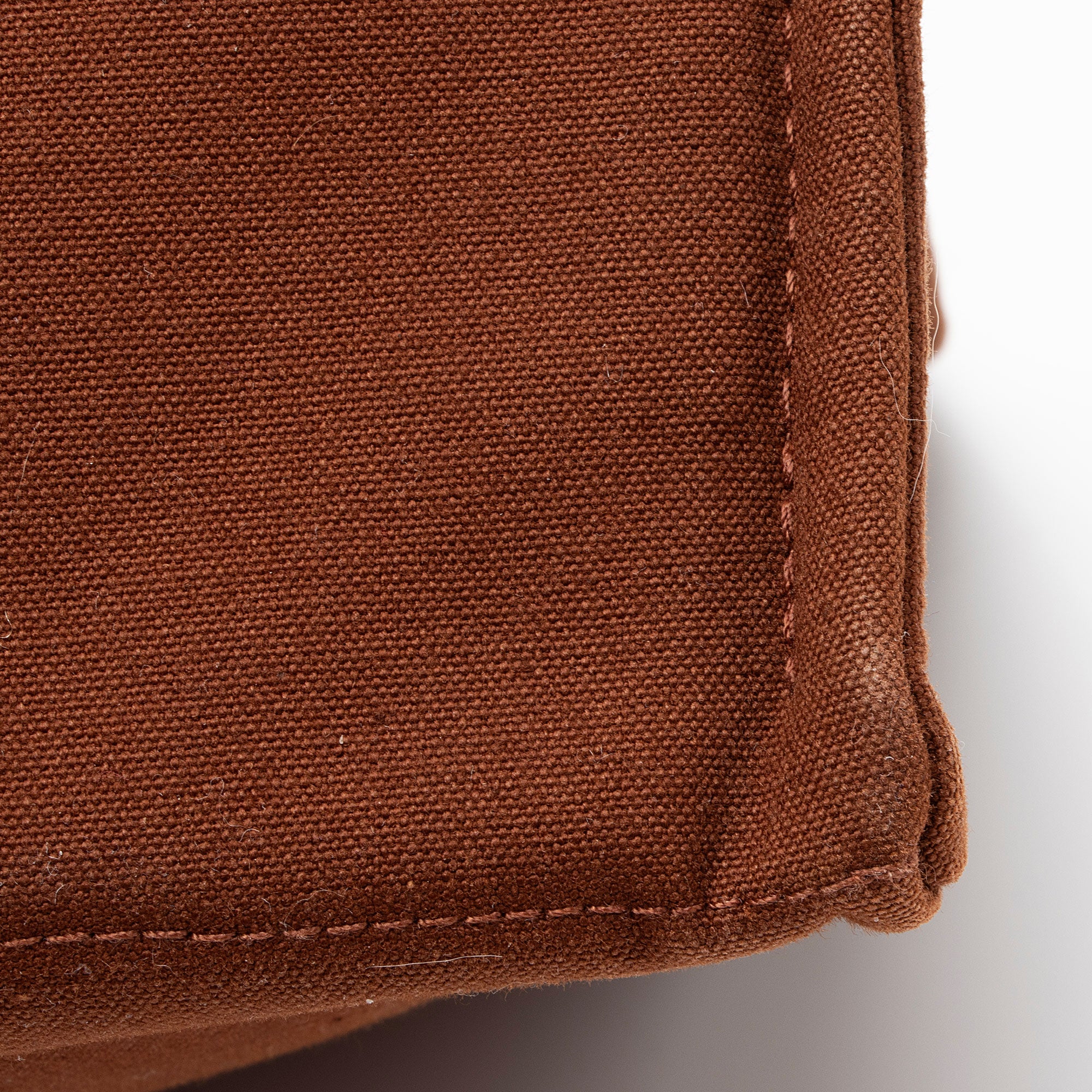 Hermes Vintage Canvas Herline MM Tote (SHF-ZDuu4C)