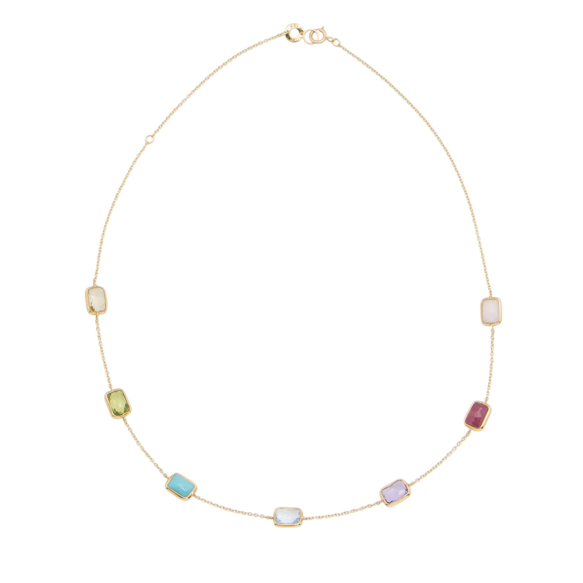 Ippolita 18k Gold Rock Candy Gelato Station Mini Necklace