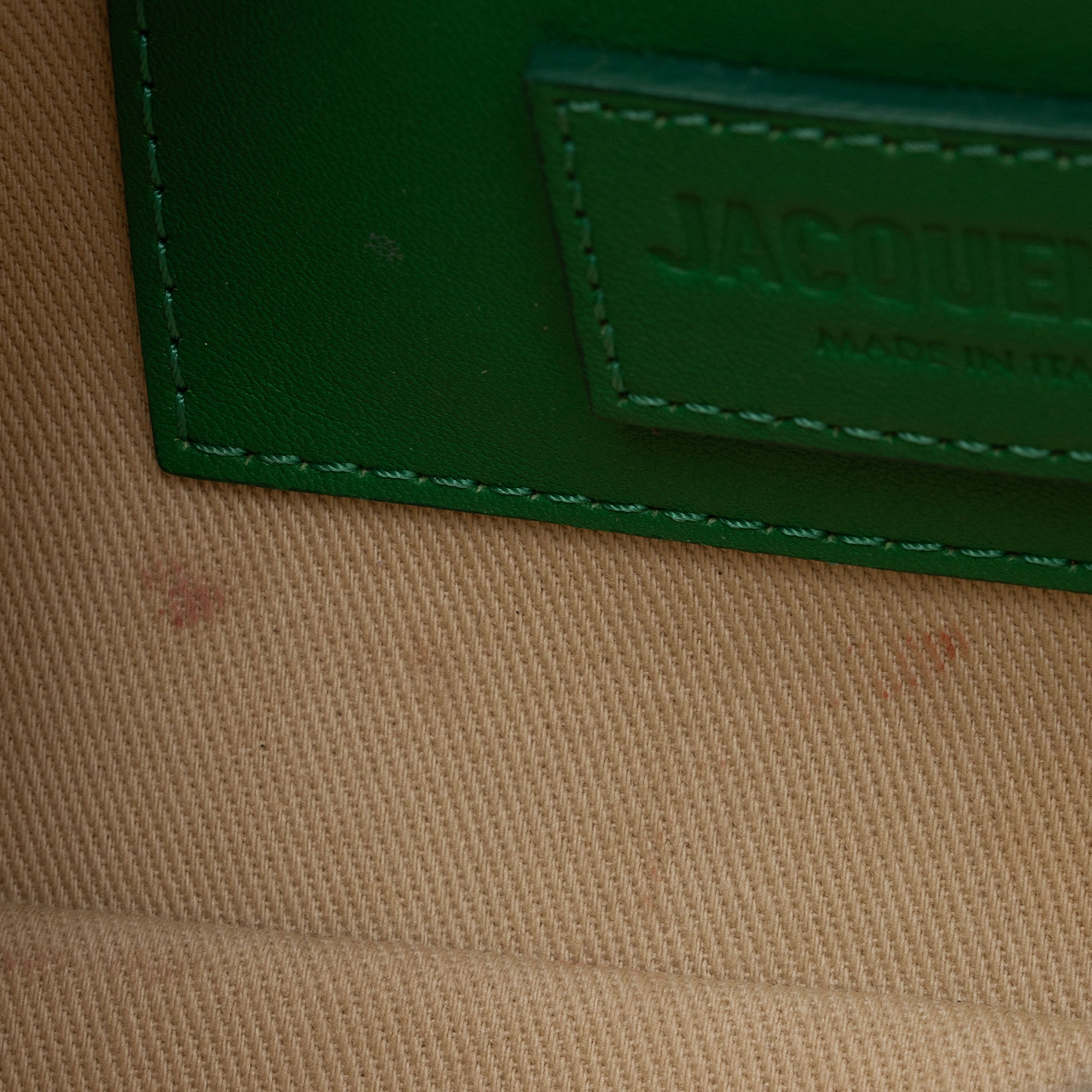 Jacquemus Leather Le Baneto Shoulder Bag (SHF-t5Ul2L)